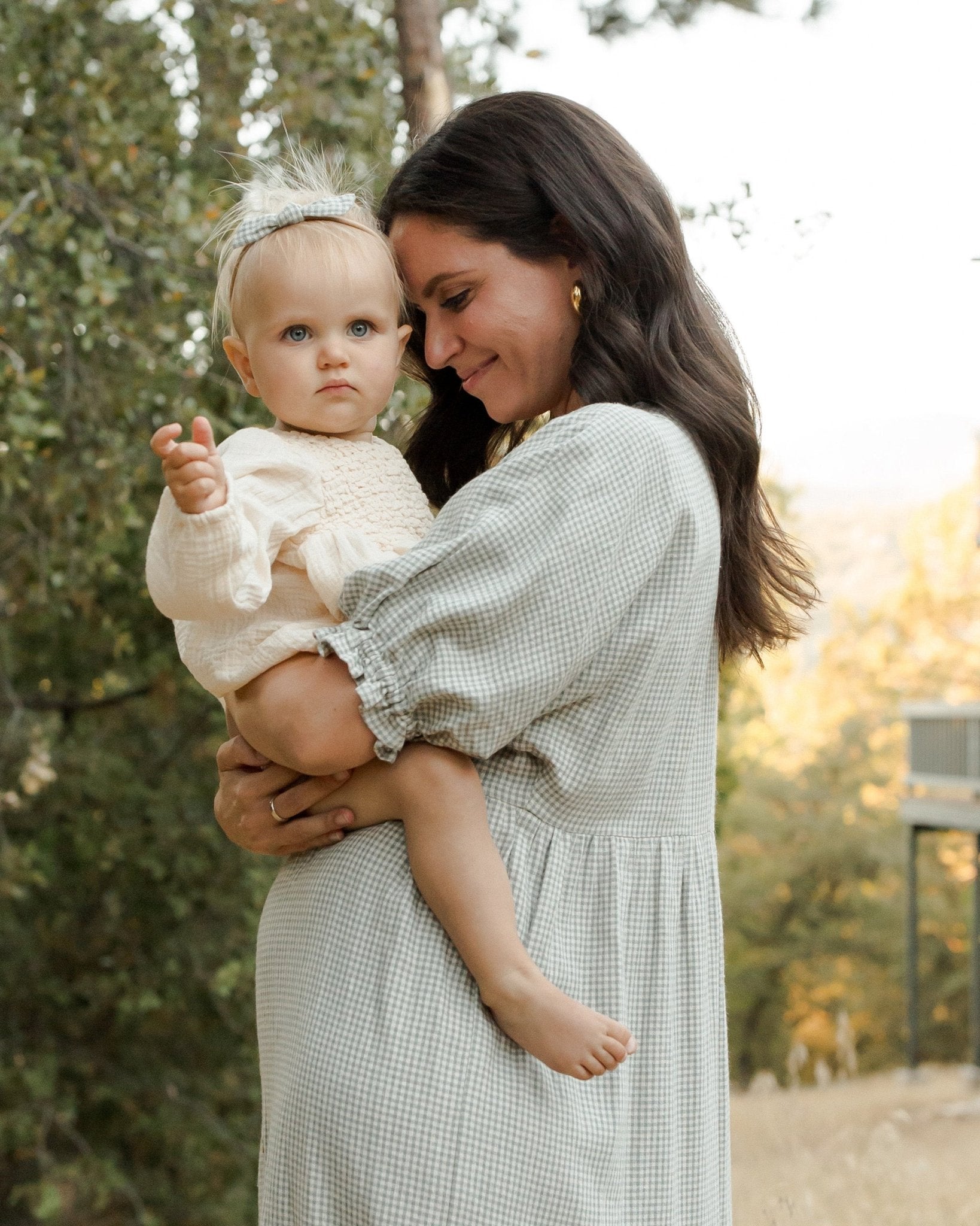 Mandi Dress | Forest Gingham - Rylee + Cru Canada