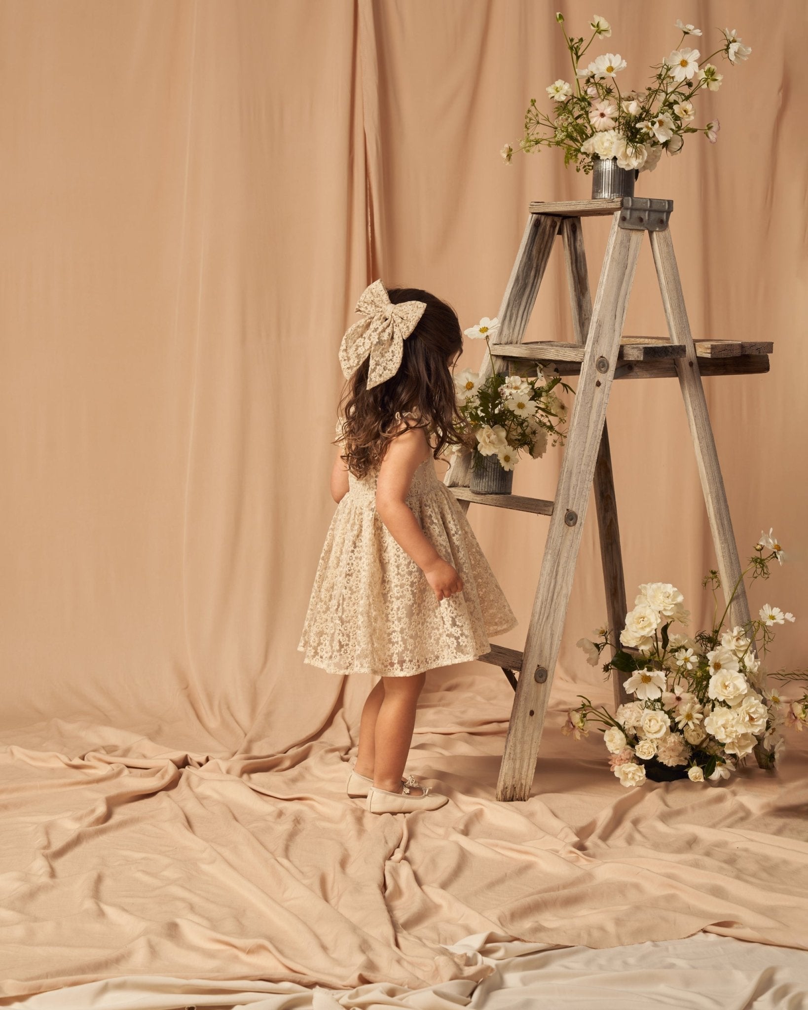 Mara Dress || Champagne Daisy - Rylee + Cru Canada