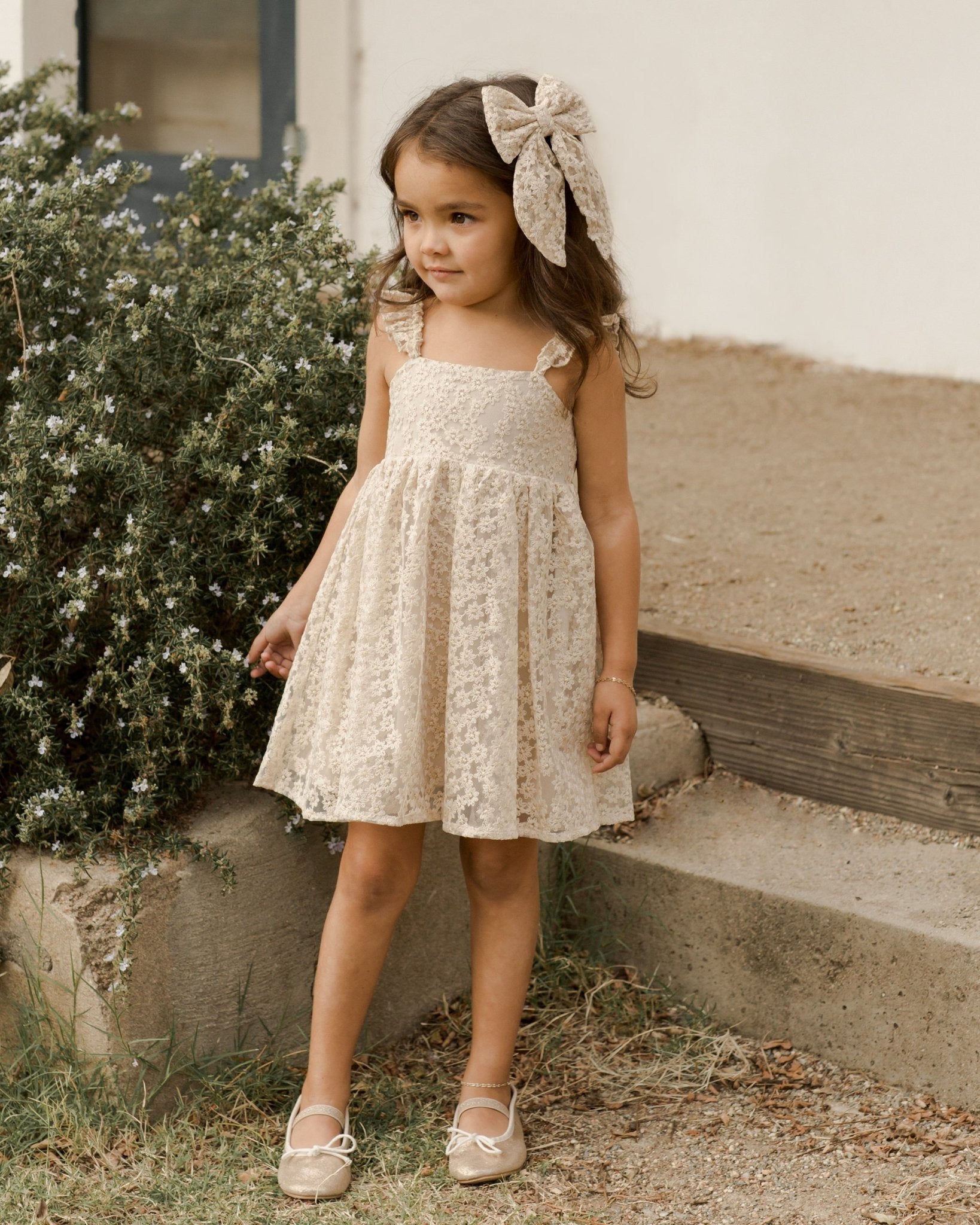 Mara Dress || Champagne Daisy - Rylee + Cru Canada