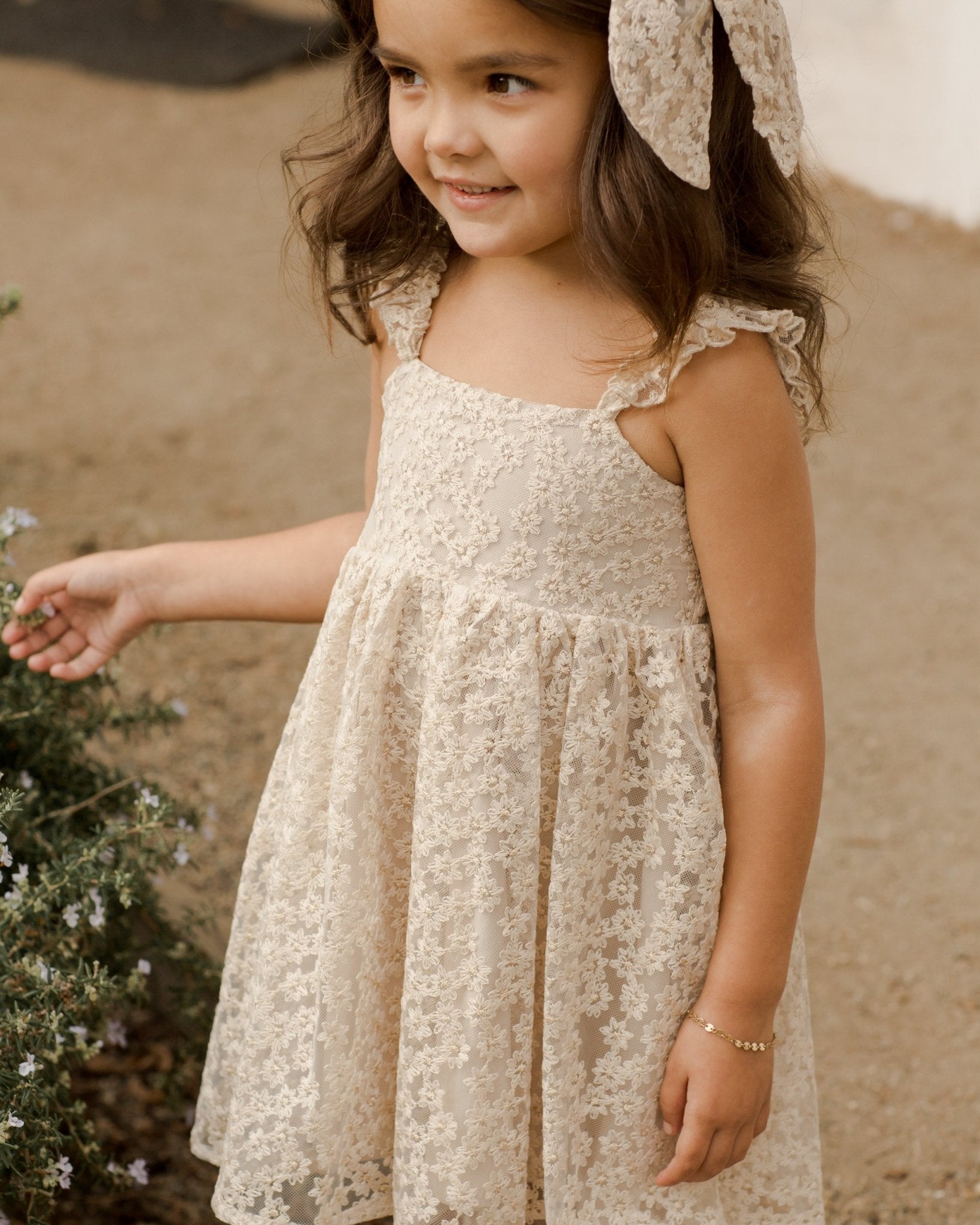 Mara Dress || Champagne Daisy - Rylee + Cru Canada