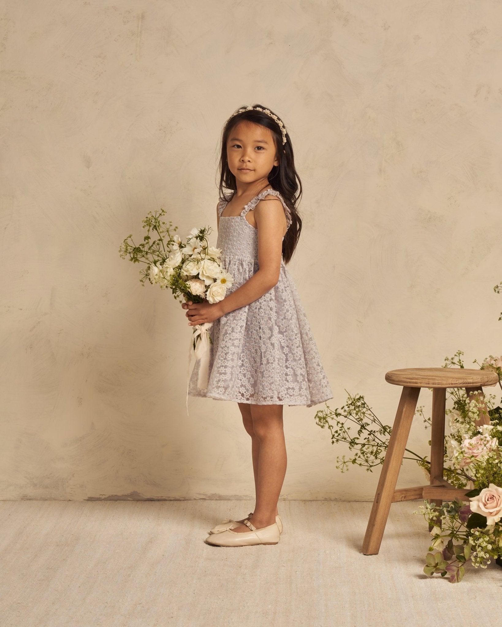 Mara Dress || Cloud Daisy - Rylee + Cru Canada