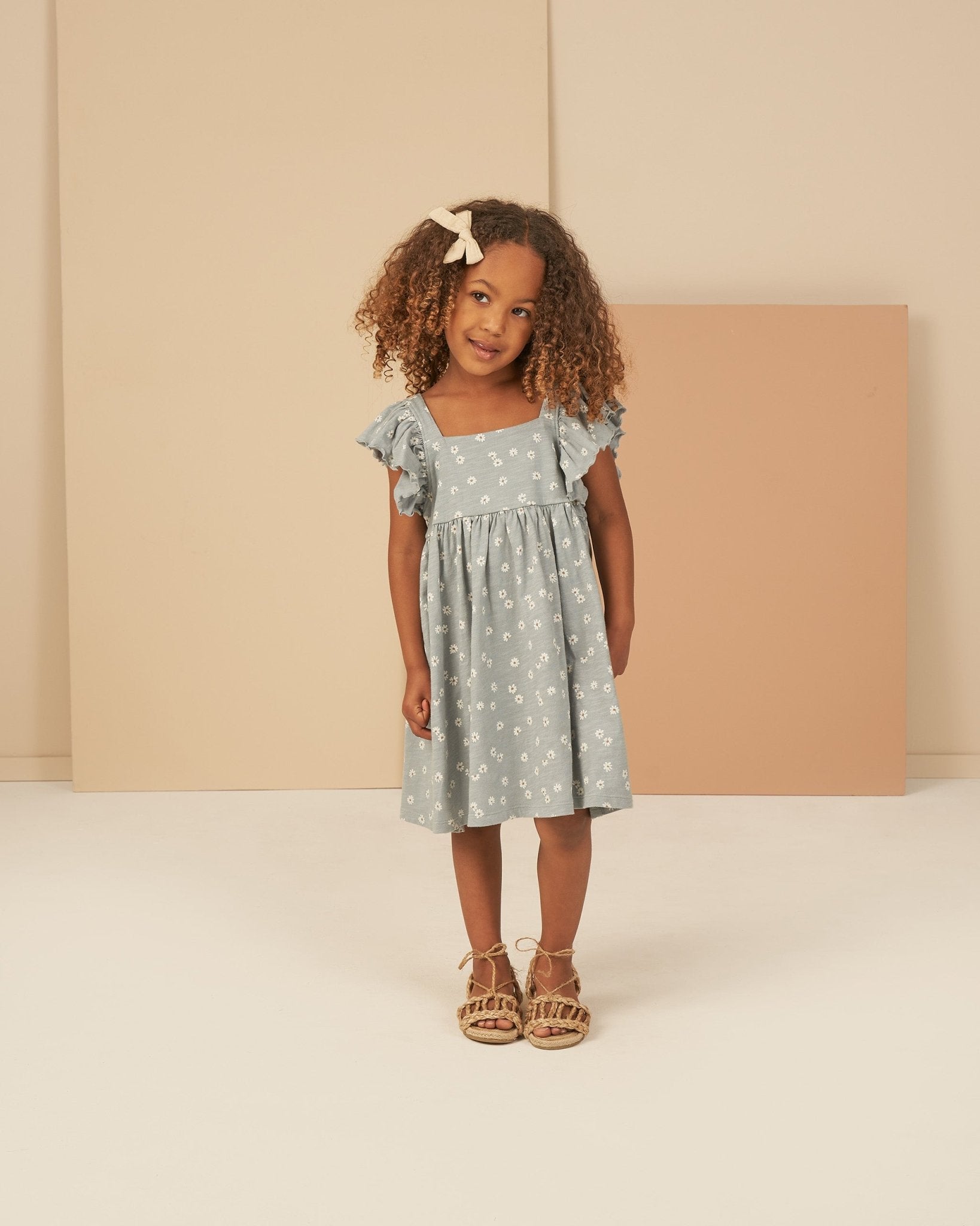 Mariposa Dress || Blue Daisy - Rylee + Cru Canada