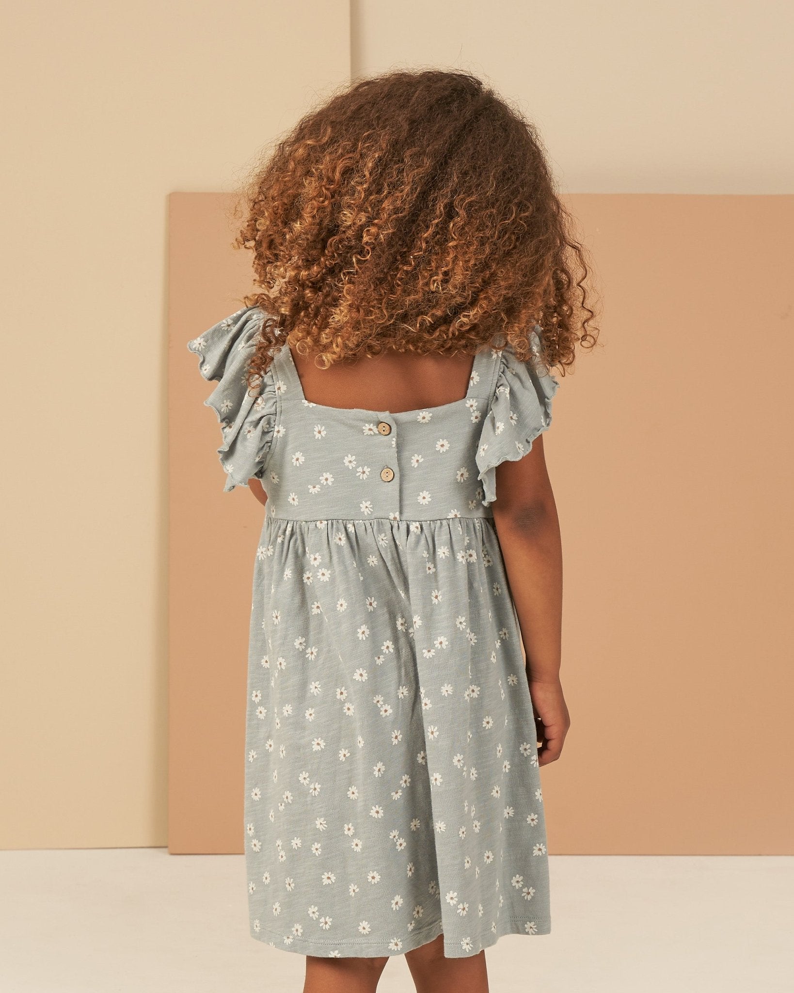 Mariposa Dress || Blue Daisy - Rylee + Cru Canada