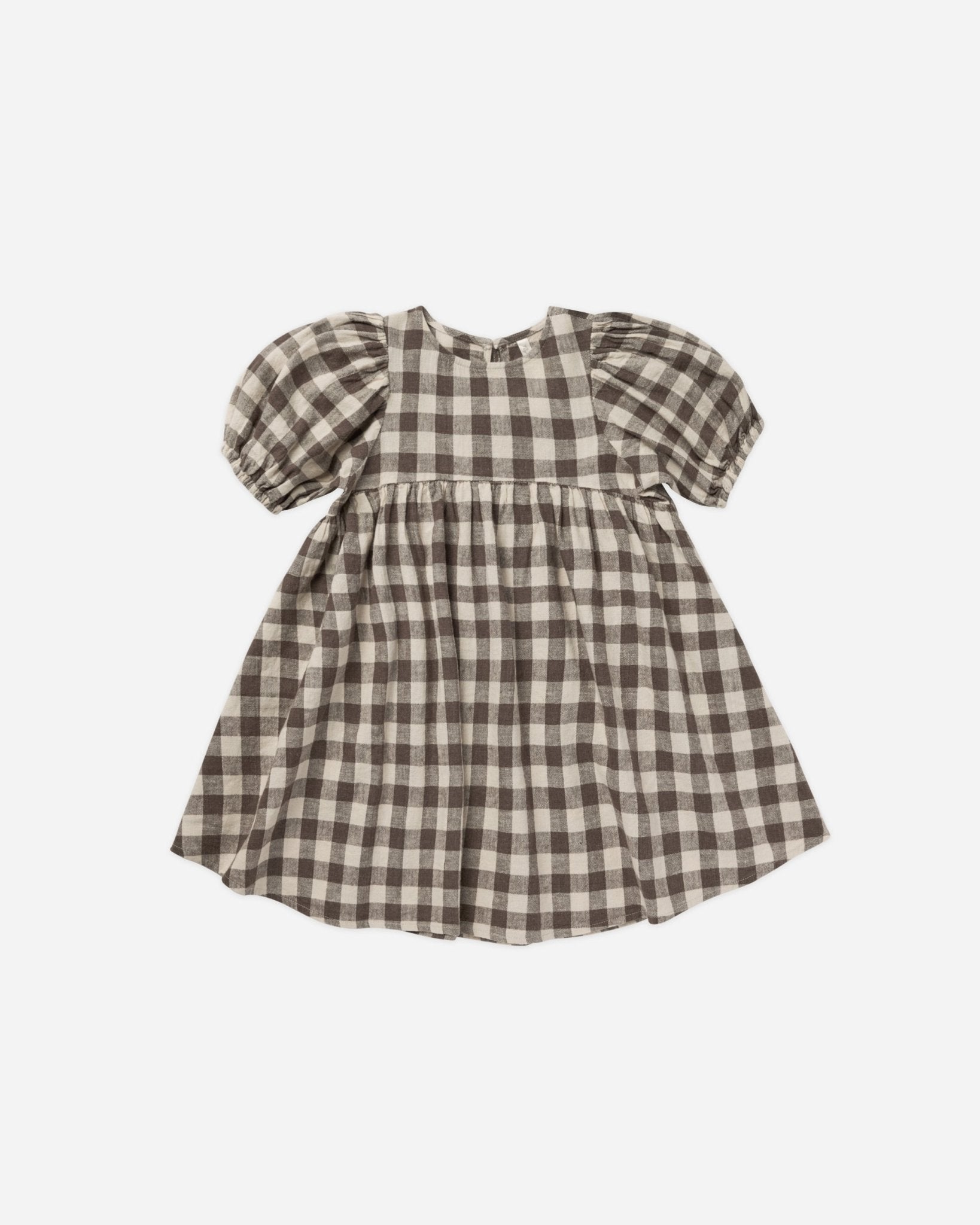 Marley Dress || Charcoal Check - Rylee + Cru Canada