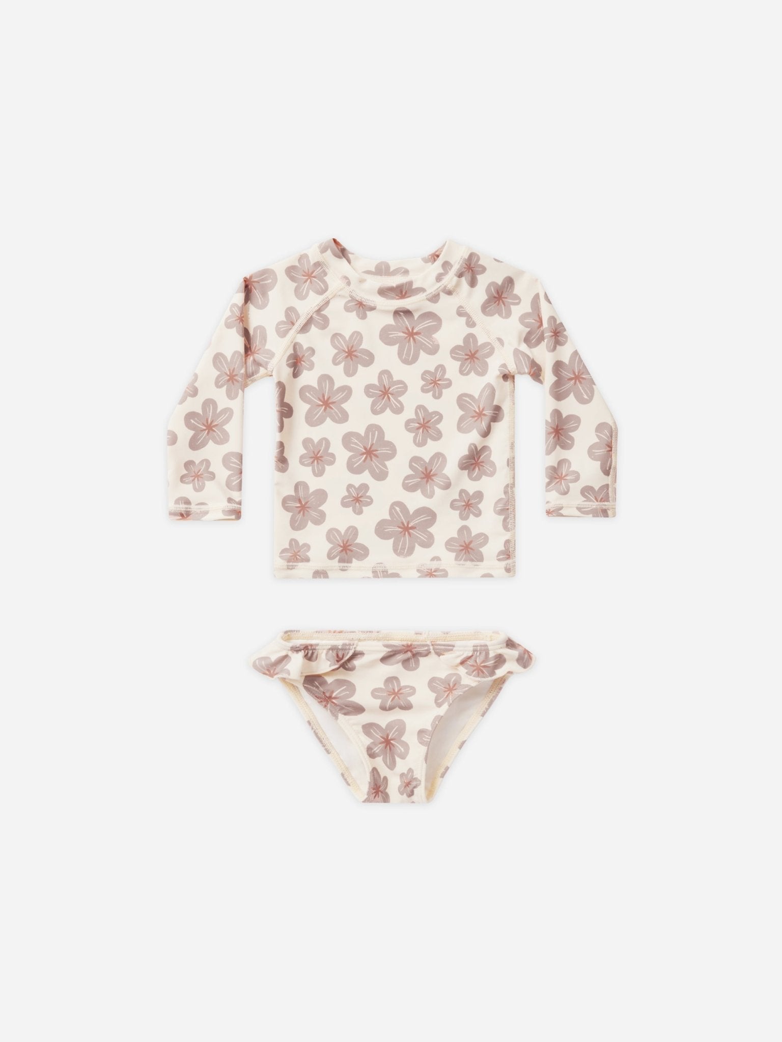 Maryn Rash Guard Set || Hibiscus - Rylee + Cru Canada