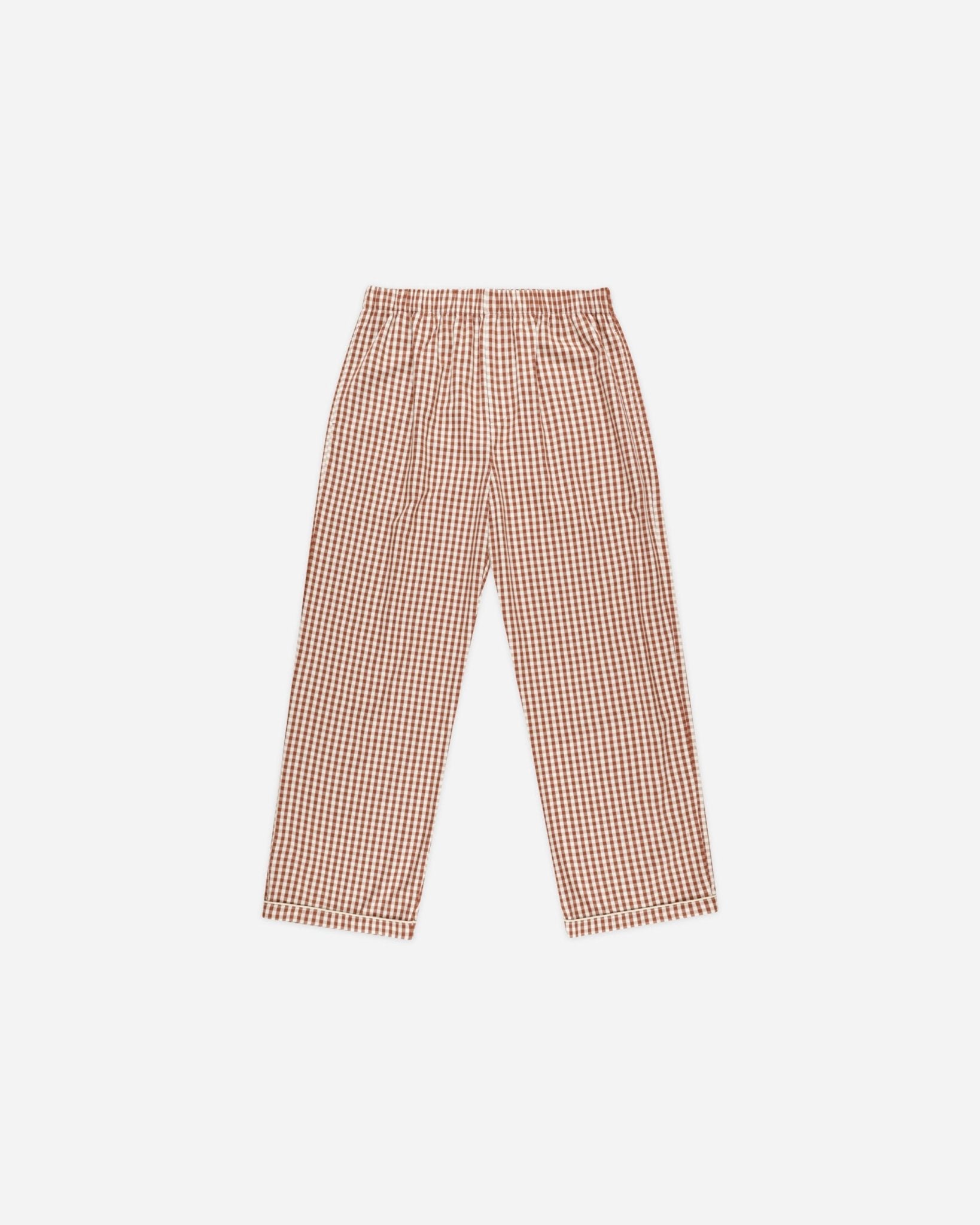 Men's Pajama Pant | Brick Gingham - Rylee + Cru Canada