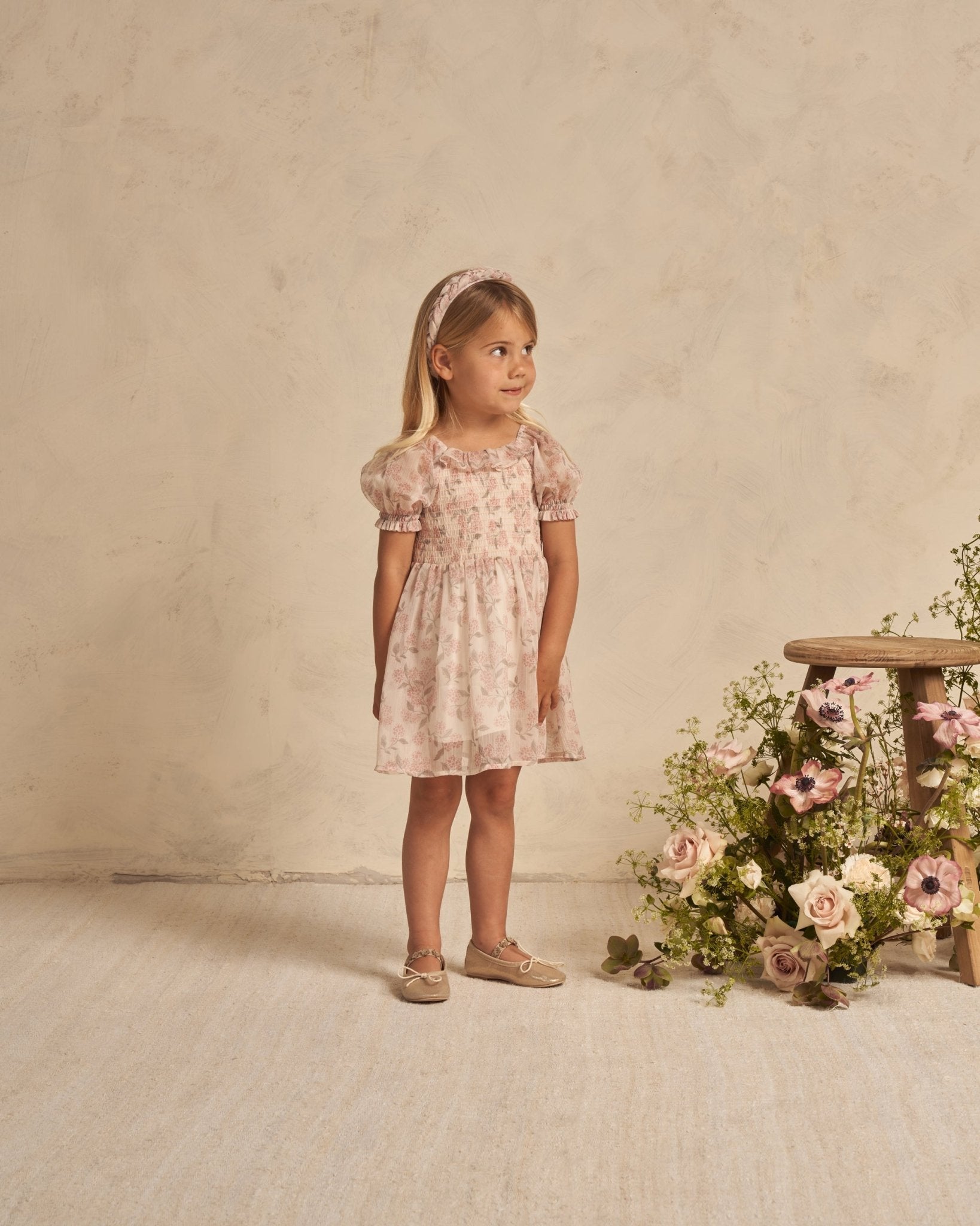 Millie Dress || French Hydrangea - Rylee + Cru Canada