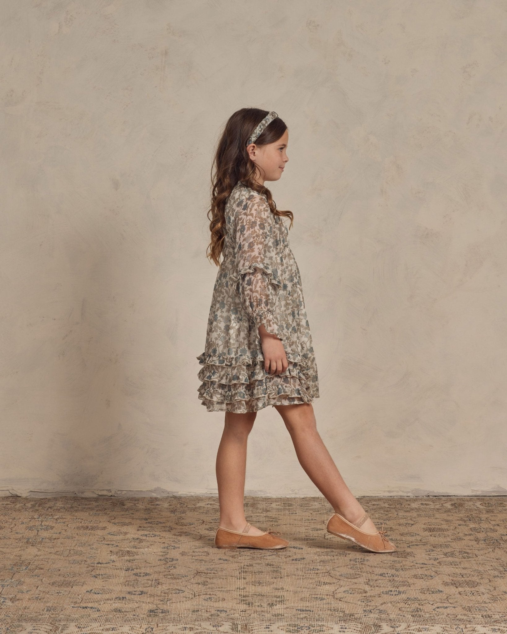 Mirabelle Dress || Cornflower Blue - Rylee + Cru Canada