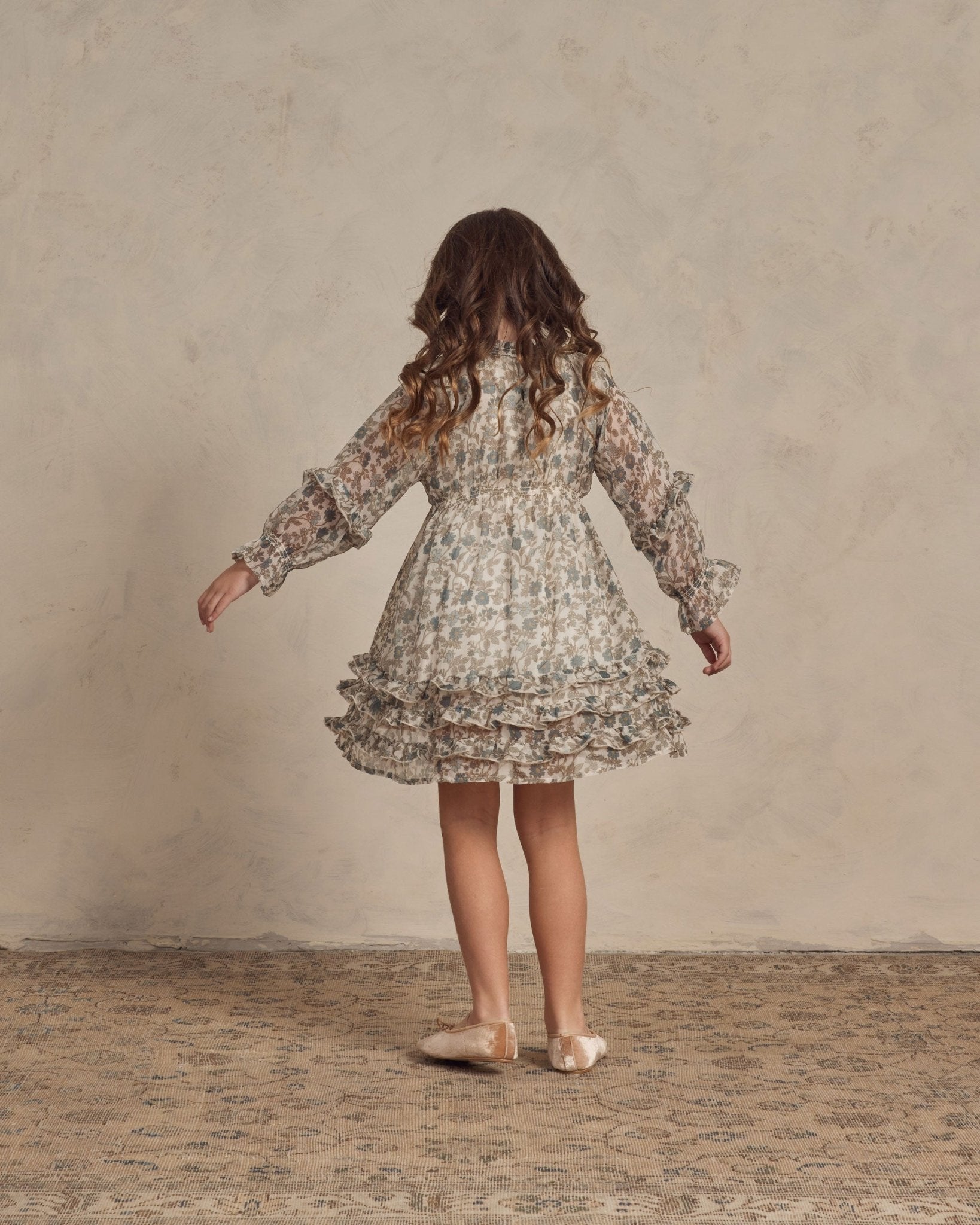 Mirabelle Dress || Cornflower Blue - Rylee + Cru Canada