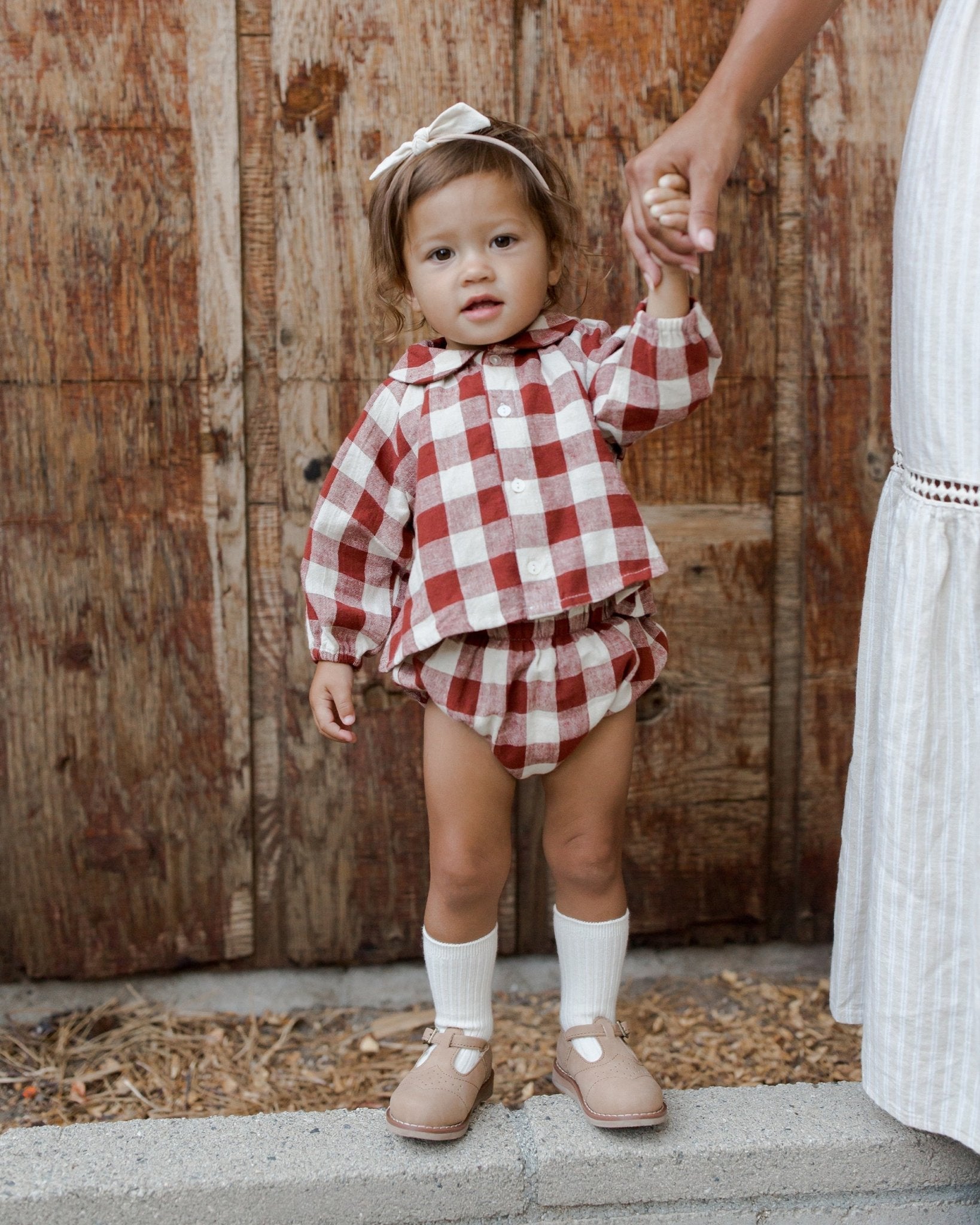 Nellie Set || Ruby Plaid - Rylee + Cru Canada