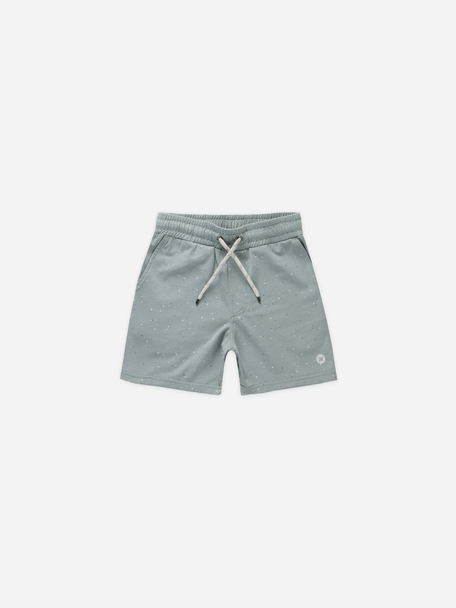 Oceanside Tech Short || Blue Speckle - Rylee + Cru Canada