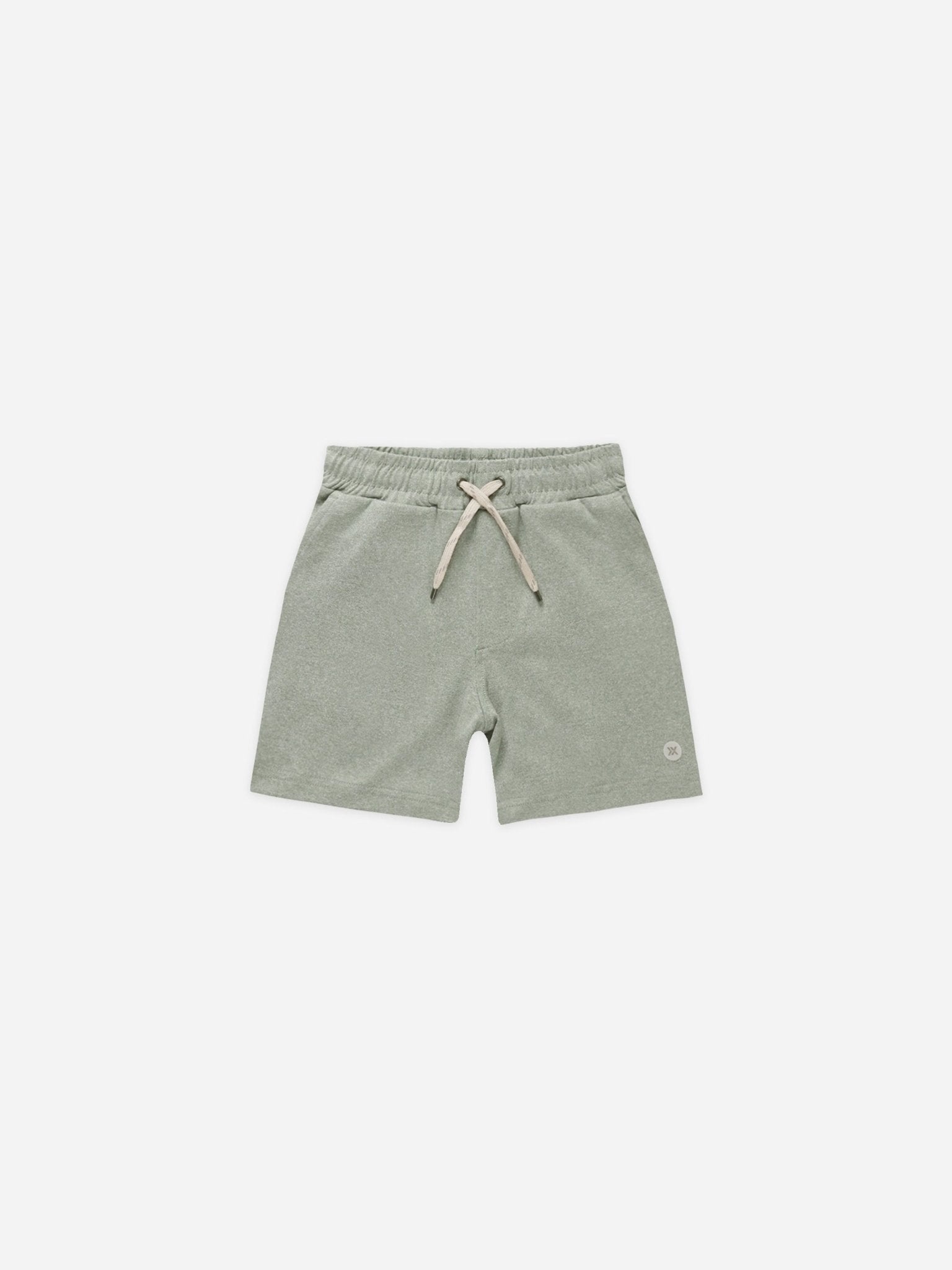 Oceanside Tech Short || Heathered Aqua - Rylee + Cru Canada