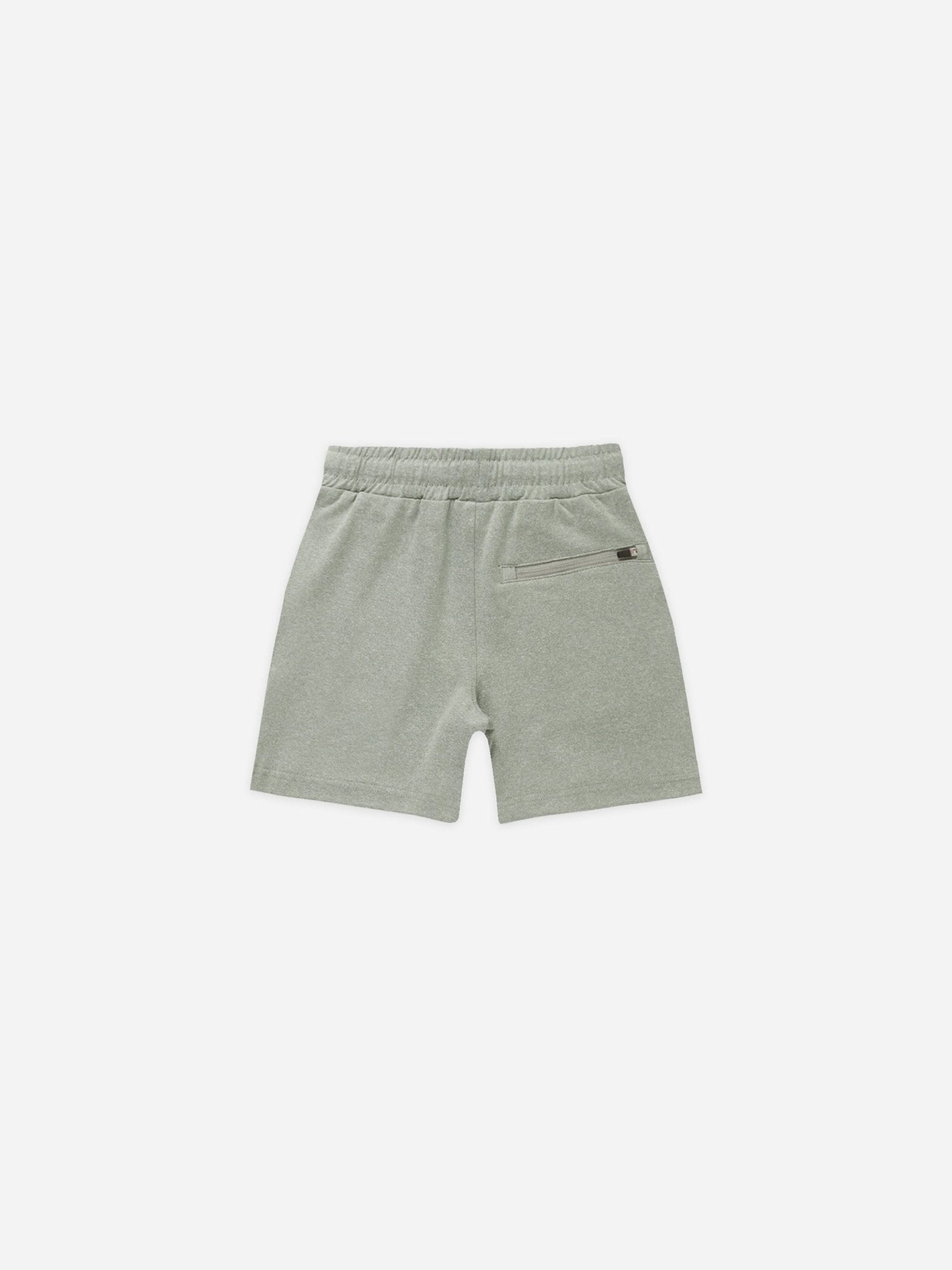 Oceanside Tech Short || Heathered Aqua - Rylee + Cru Canada