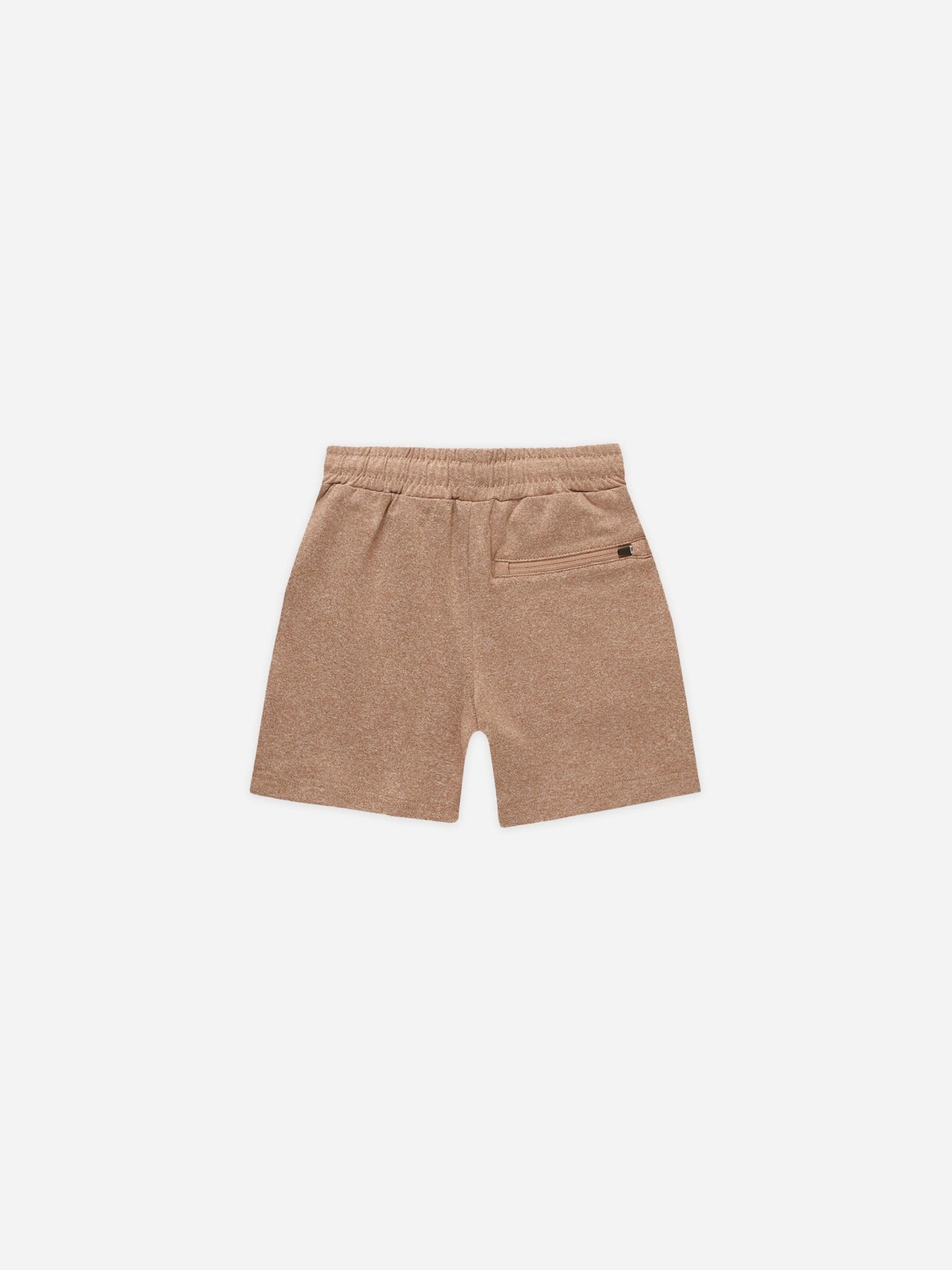 Oceanside Tech Short || Heathered Clay - Rylee + Cru Canada