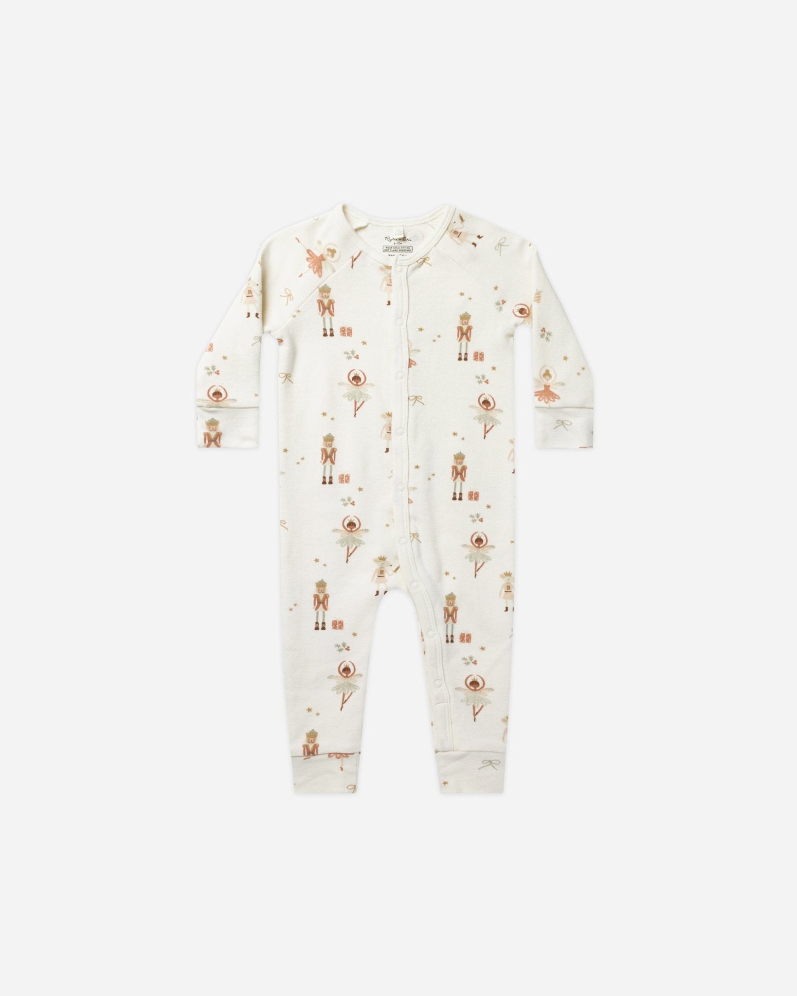 Organic Pajama Long John || Nutcracker - Rylee + Cru Canada