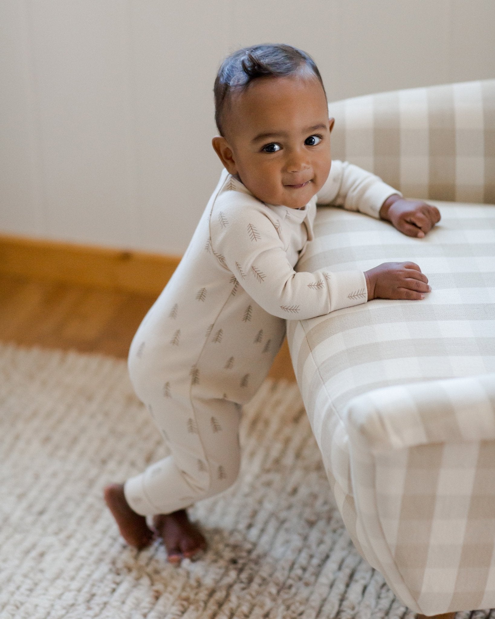 Organic Pajama Long John || Trees - Rylee + Cru Canada