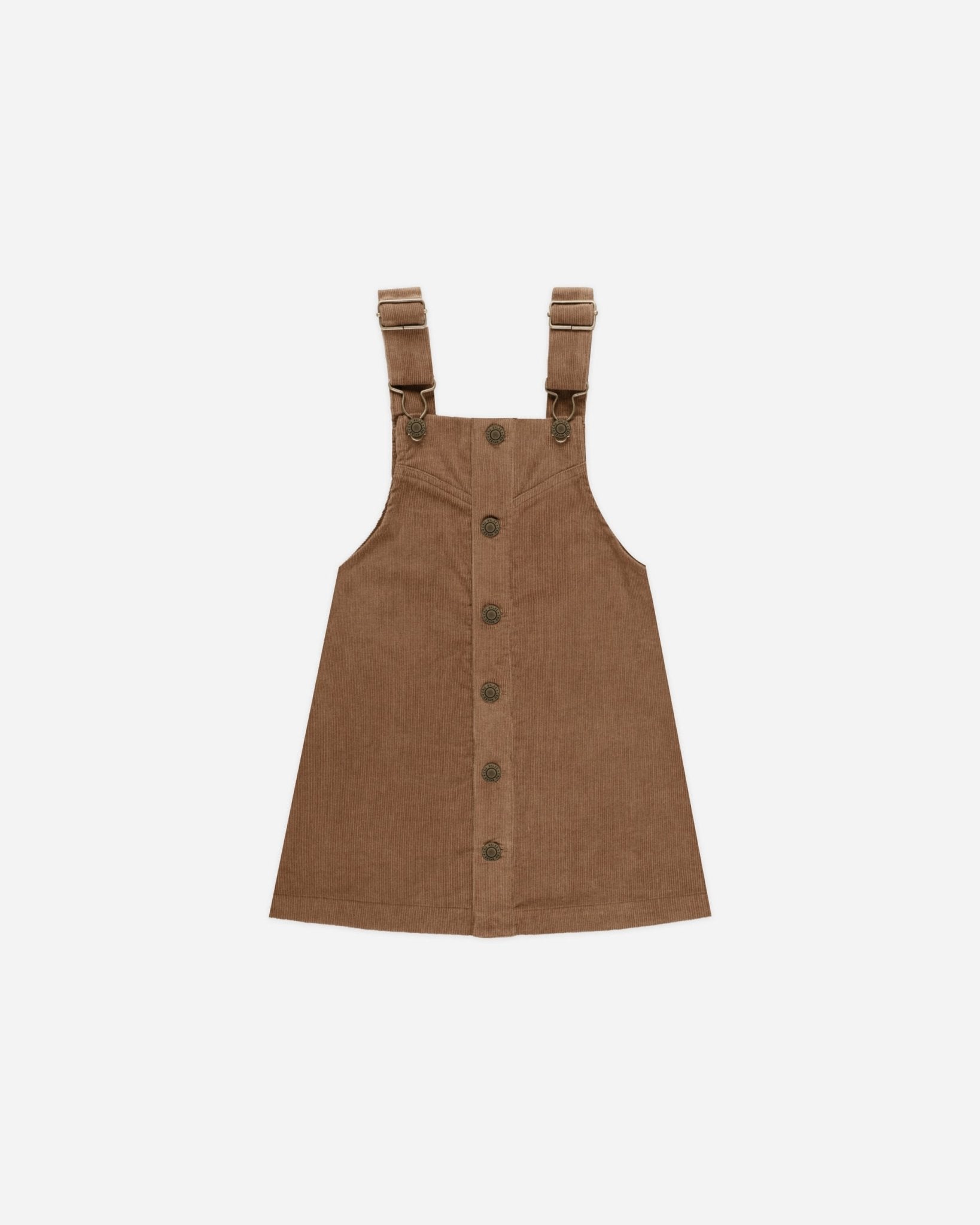 Overall Dress || Saddle - Rylee + Cru Canada