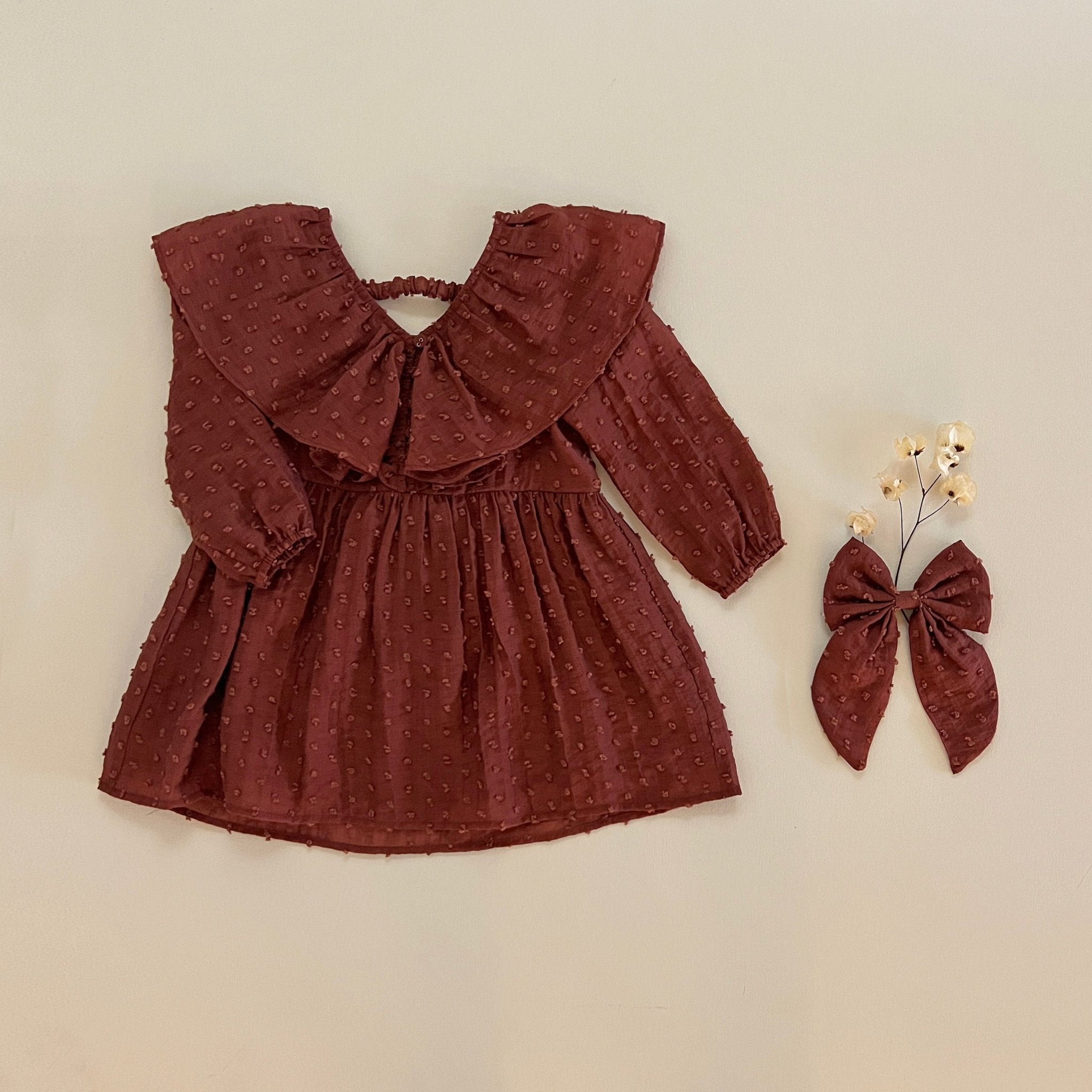 Oversized Bow || Berry - Rylee + Cru Canada