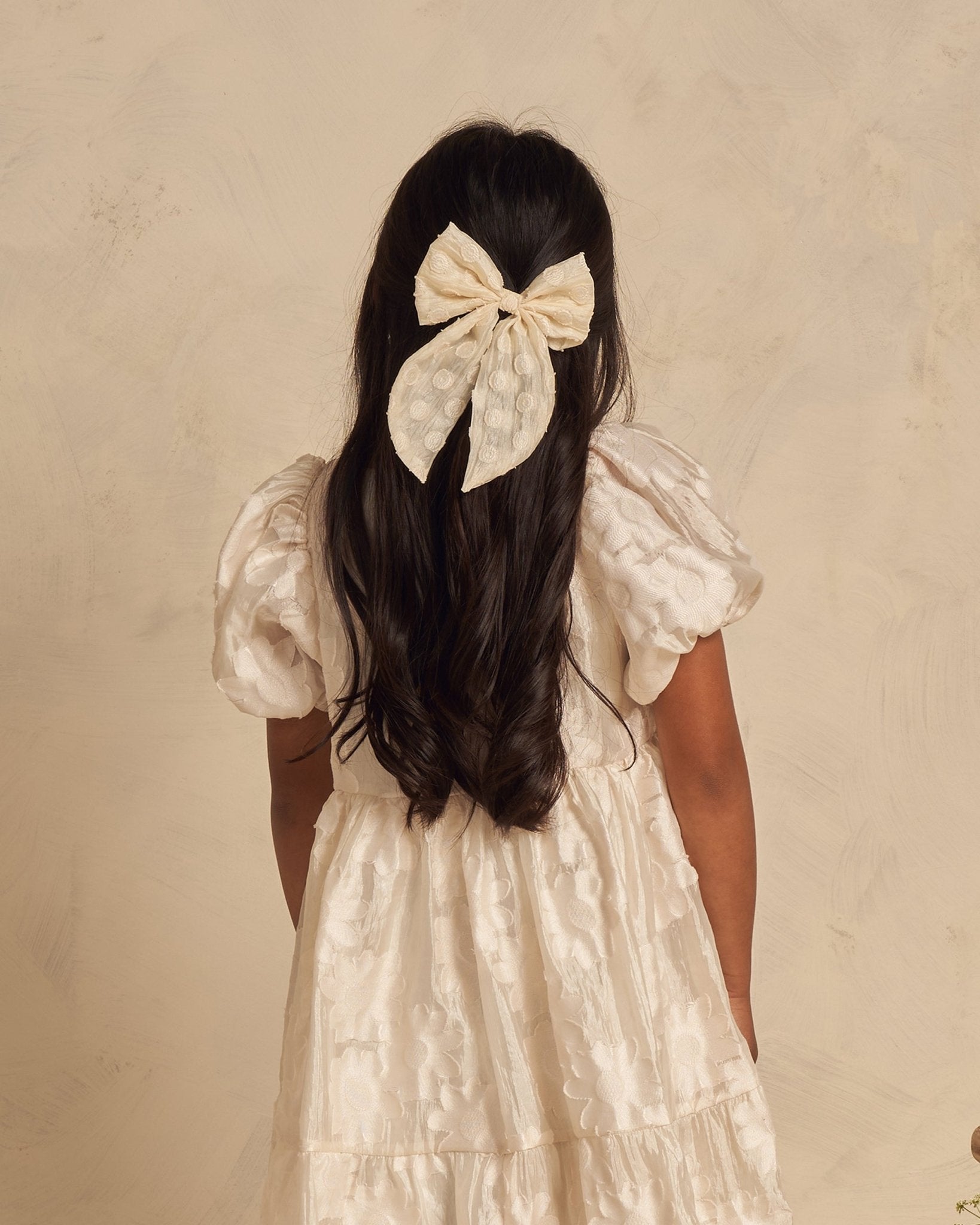 Oversized Bow || Dotty Organza - Rylee + Cru Canada