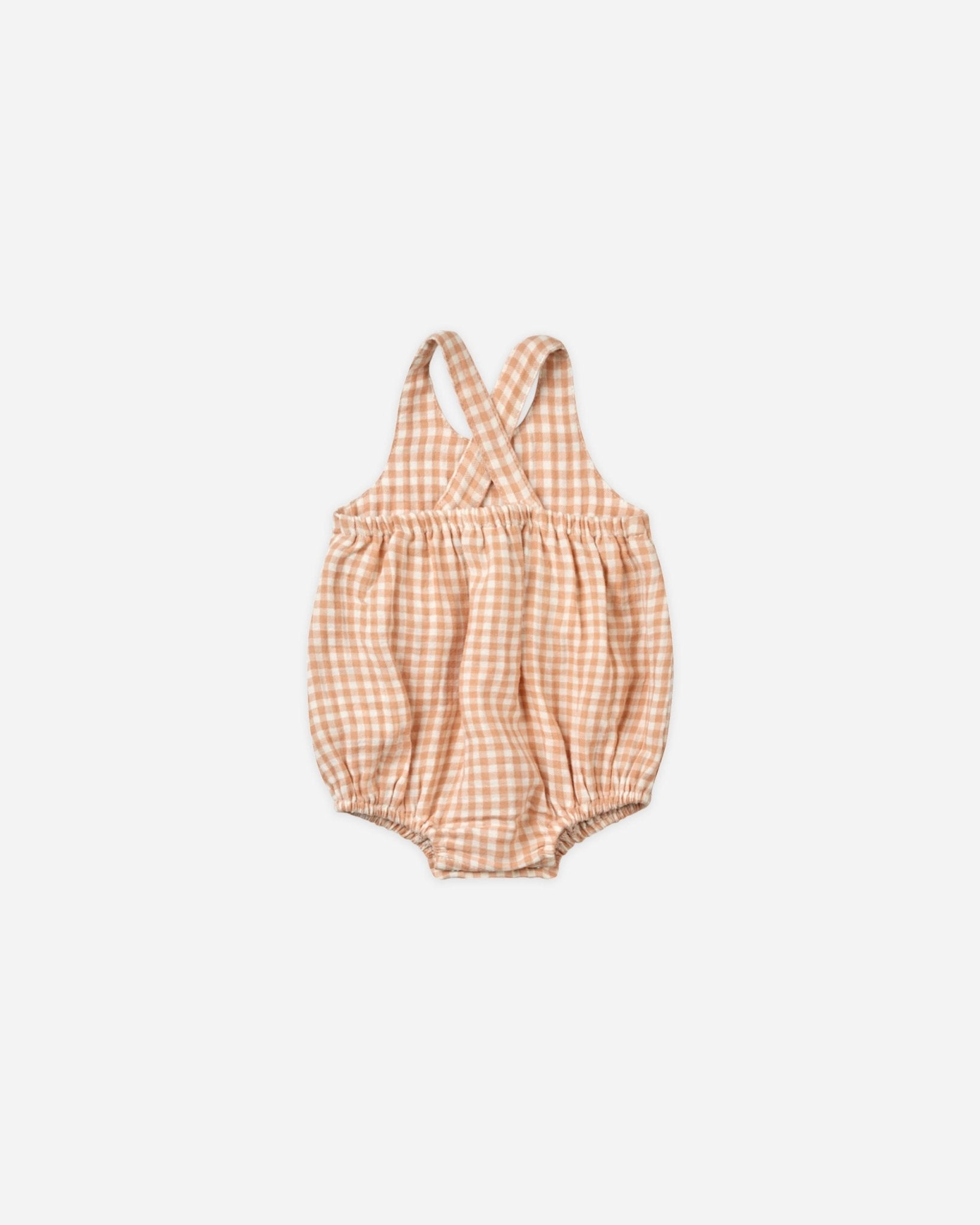 Penny Romper || Melon Gingham - Rylee + Cru Canada