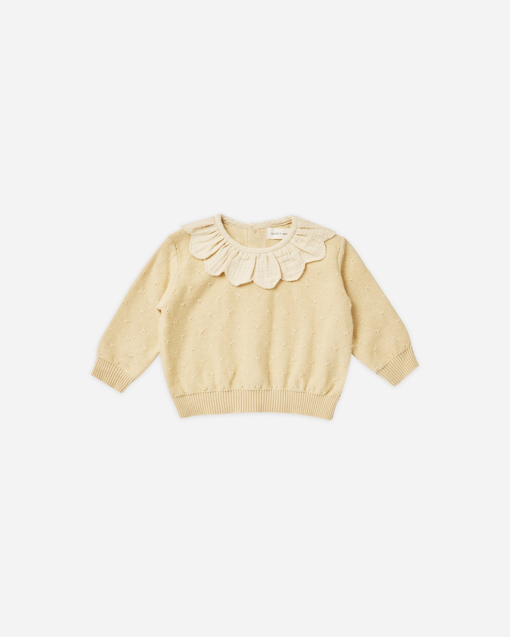 Petal Knit Sweater || Lemon* - Rylee + Cru Canada