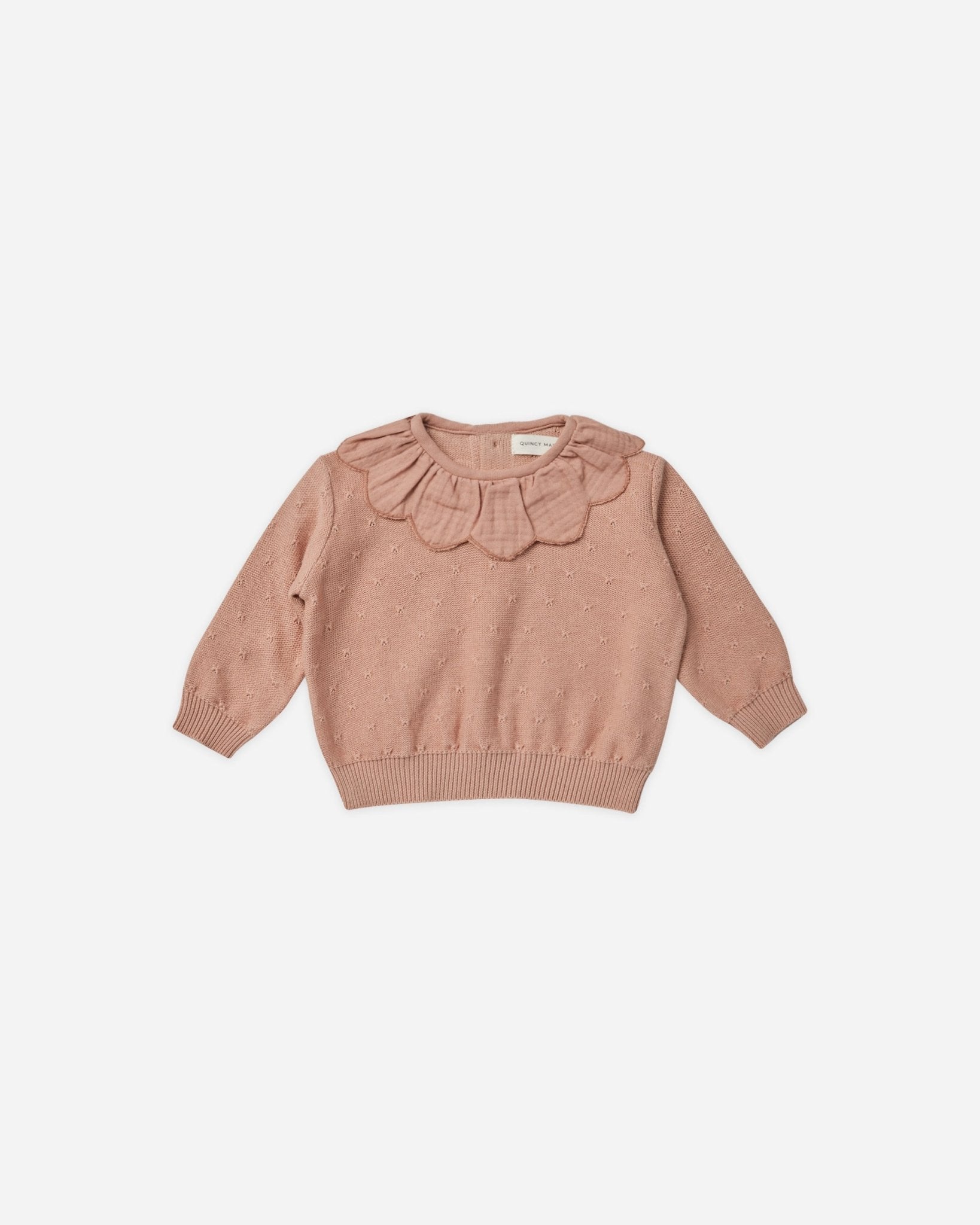 Petal Knit Sweater || Rose* - Rylee + Cru Canada