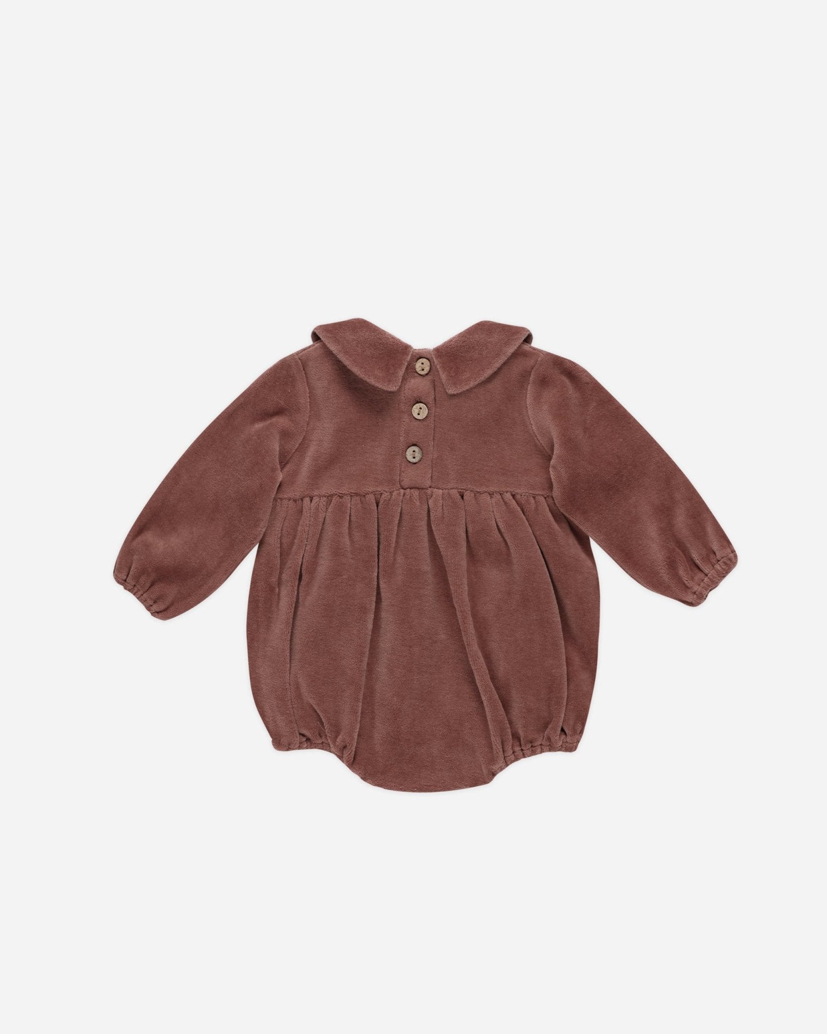 Peter Pan Romper || Cranberry - Rylee + Cru Canada