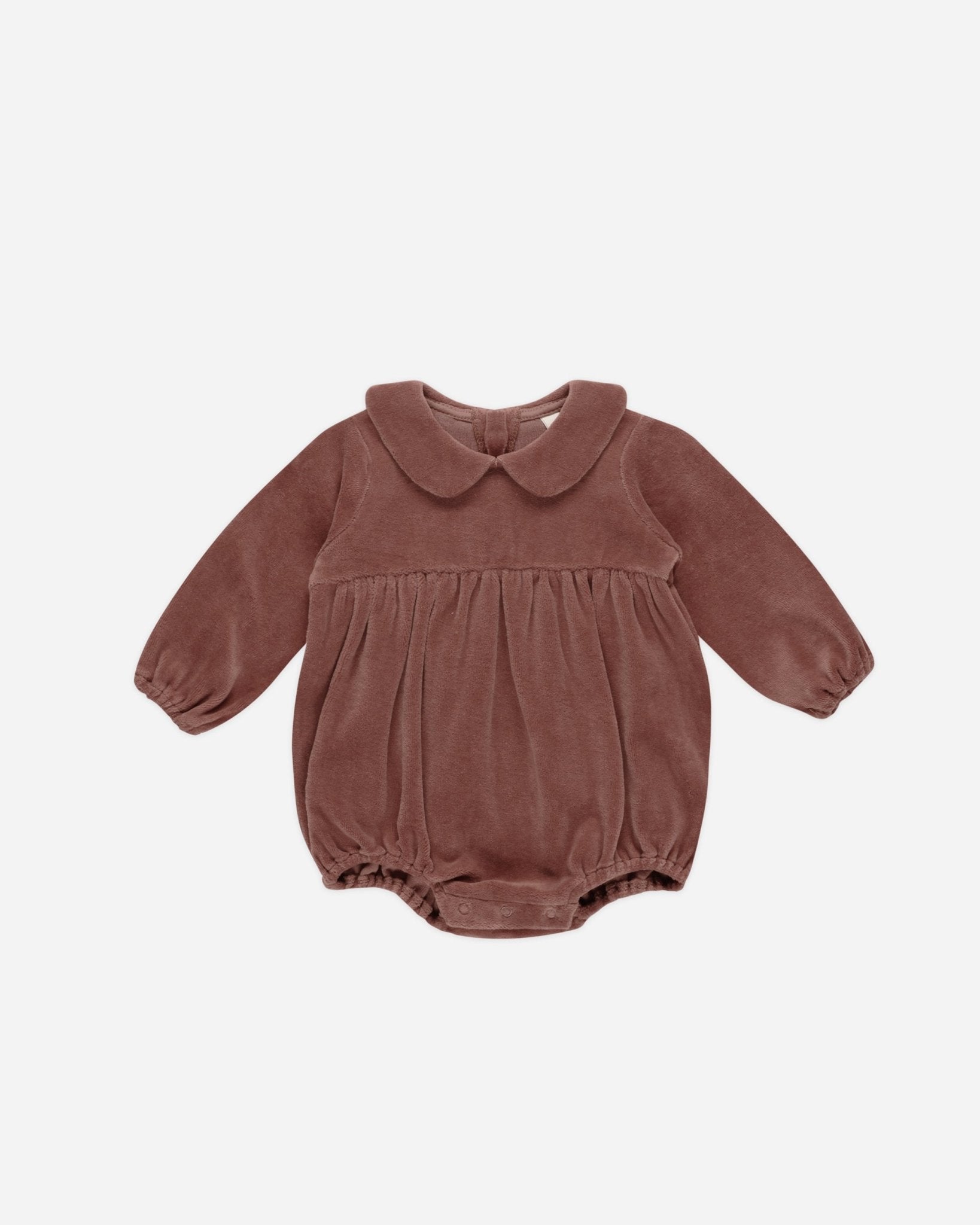 Peter Pan Romper || Cranberry - Rylee + Cru Canada