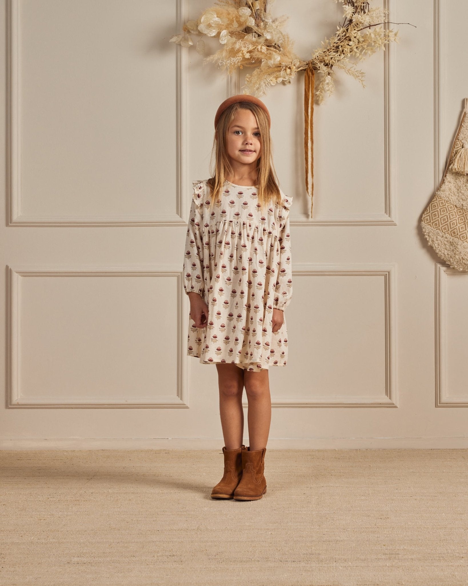 Piper Dress || Dried Floral - Rylee + Cru Canada