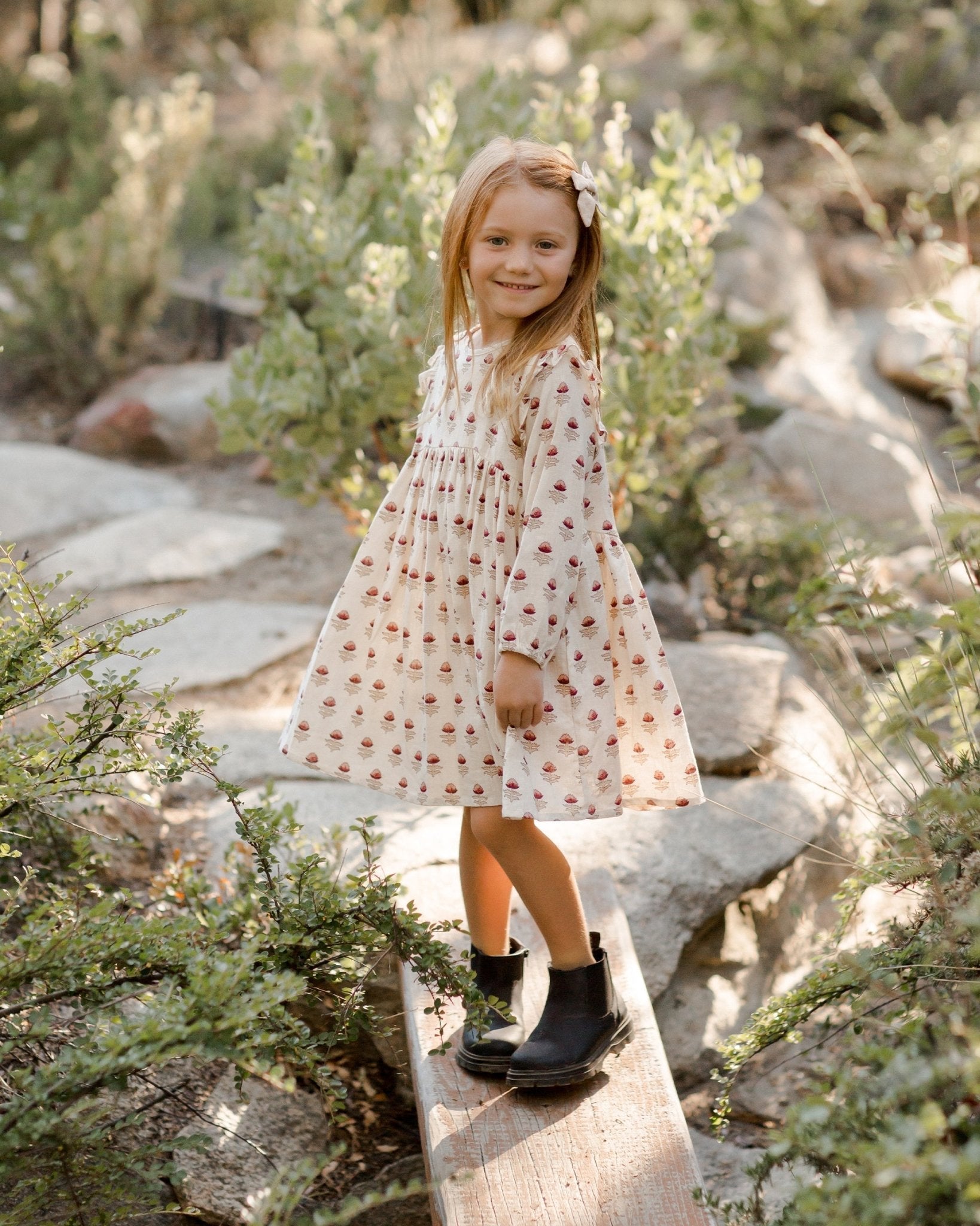 Piper Dress || Dried Floral - Rylee + Cru Canada