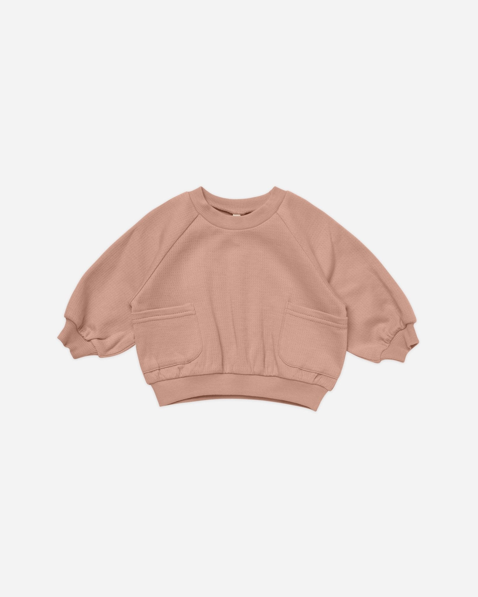 Pocket Sweatshirt || Rose - Rylee + Cru Canada