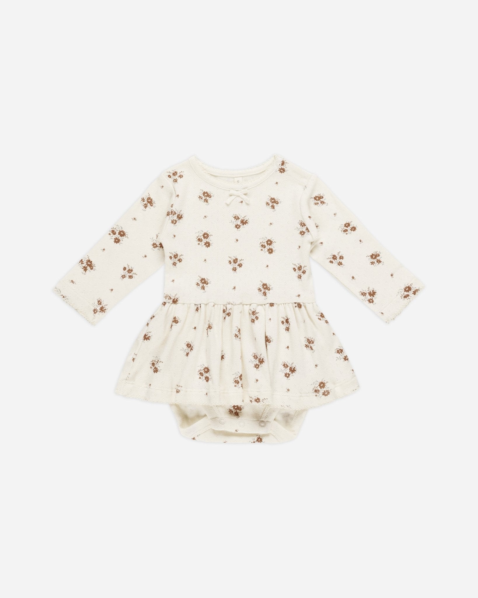 Pointelle Skirted Bodysuit || Autumn Flora - Rylee + Cru Canada