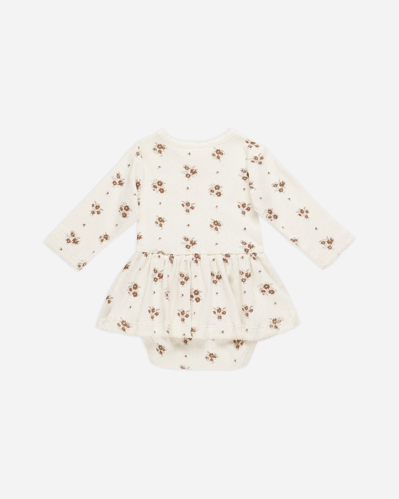 Pointelle Skirted Bodysuit || Autumn Flora - Rylee + Cru Canada