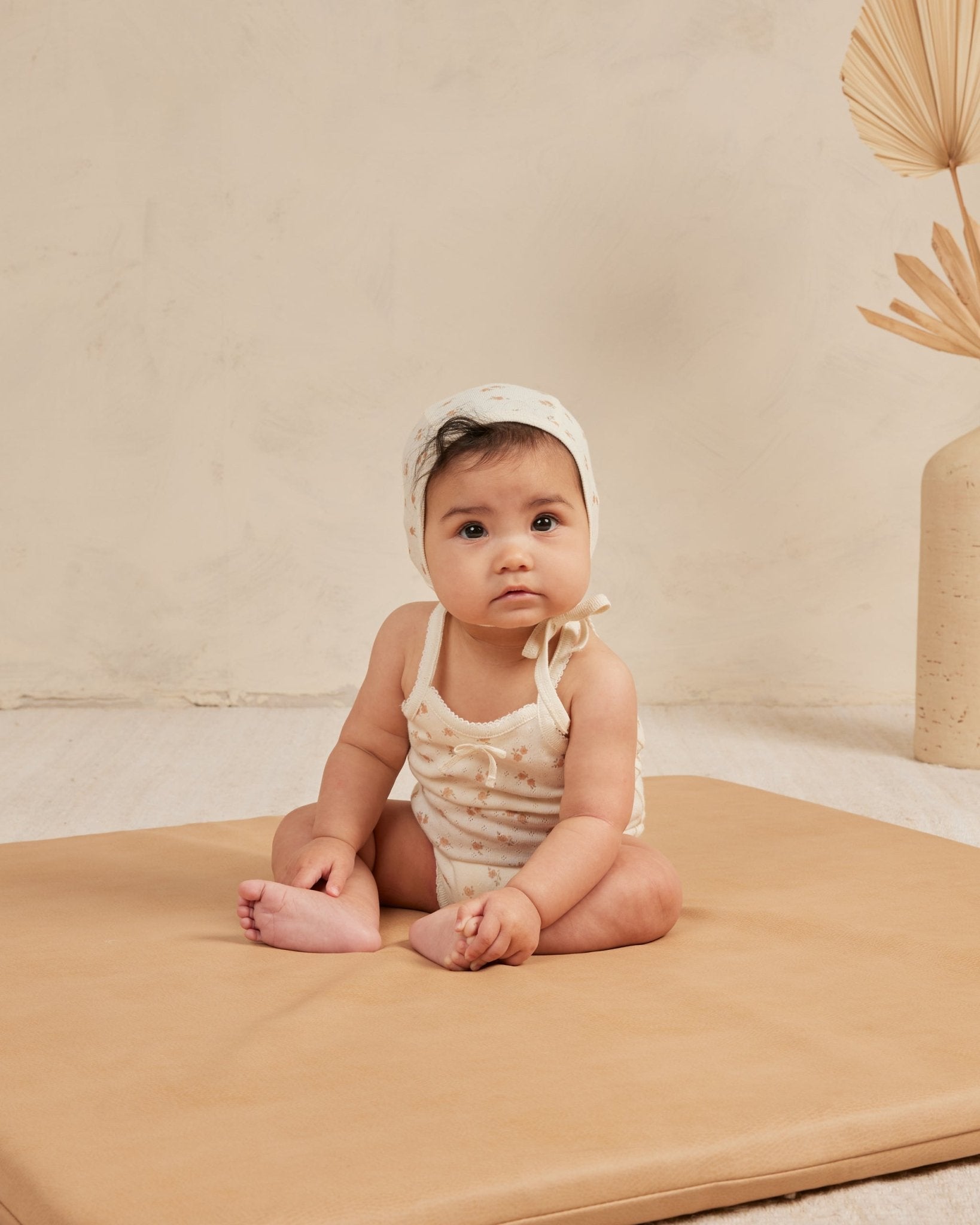 Pointelle Tank Bodysuit || Ditsy Melon - Rylee + Cru Canada