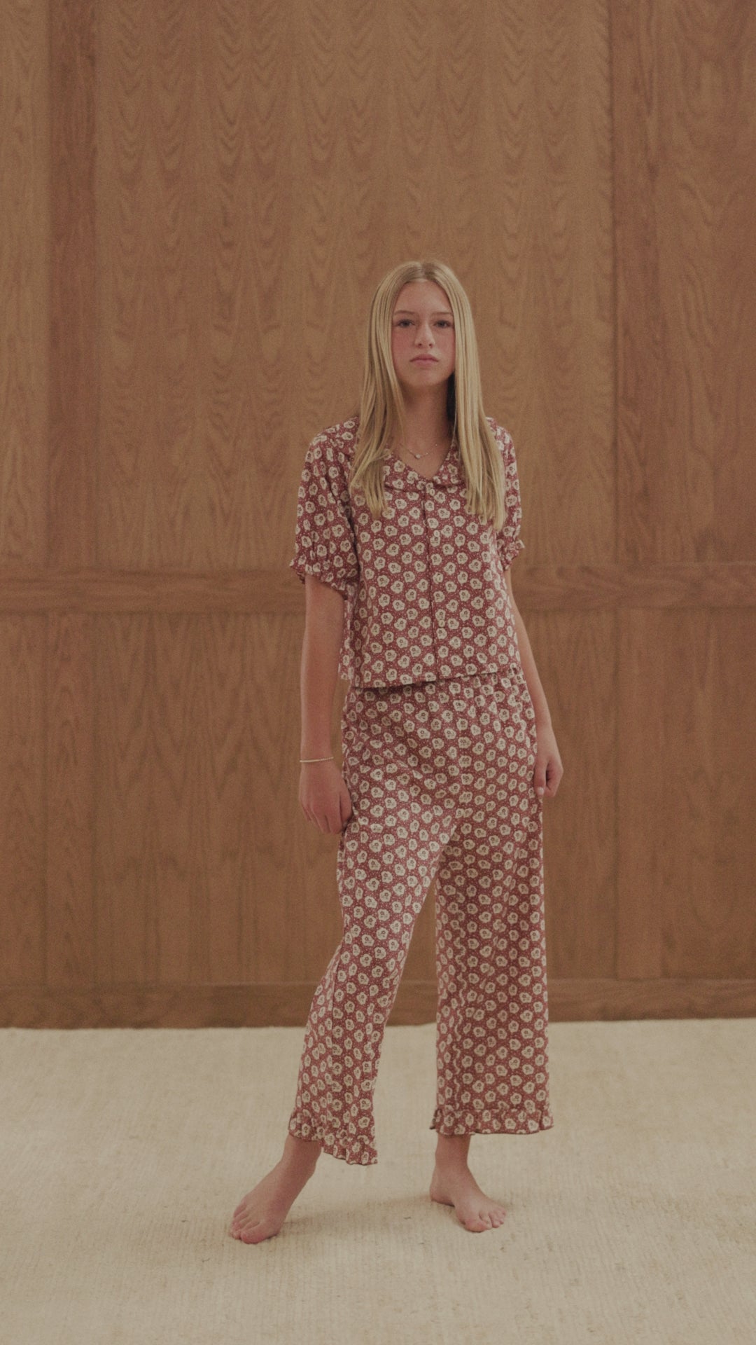 Ruffle Pajamas || Ruby Fleur - Teen