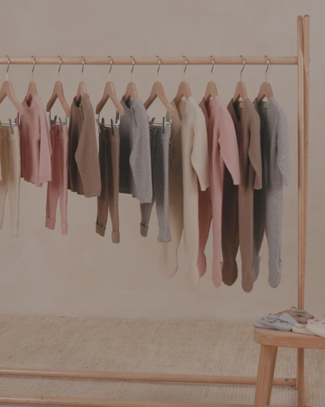 Knit Pant || Heathered Natural