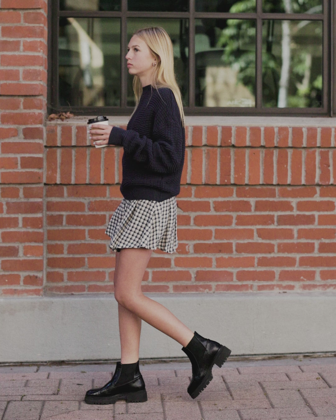 Veste universitaire | Denim indigo pour adolescent