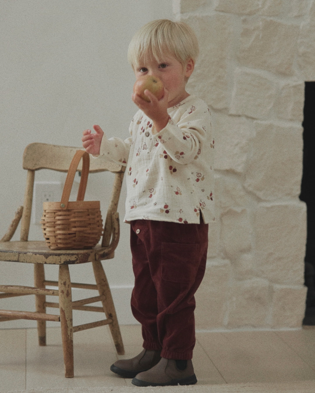 Pantalon Luca Black Cherry