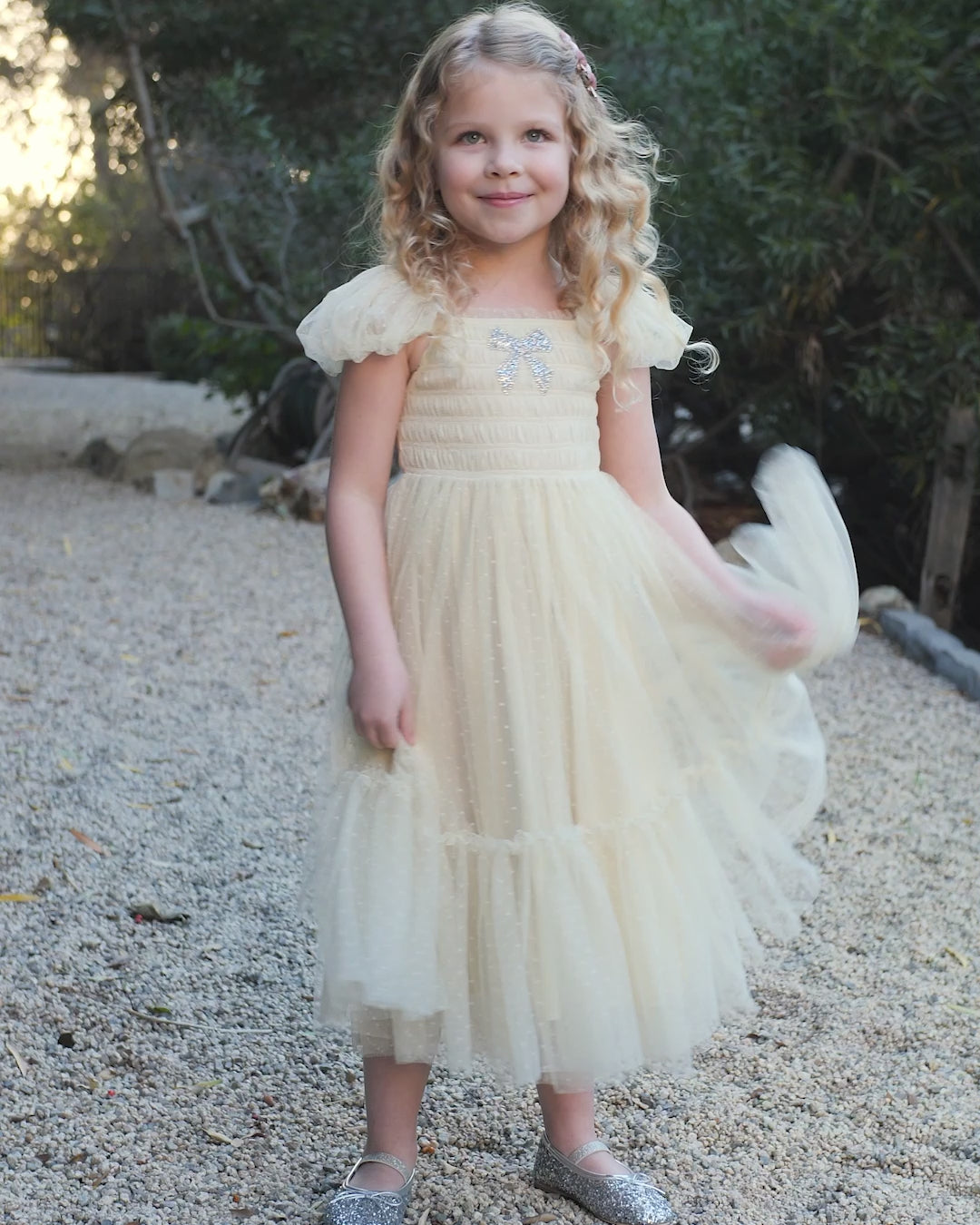 Clara Dress | Champagne