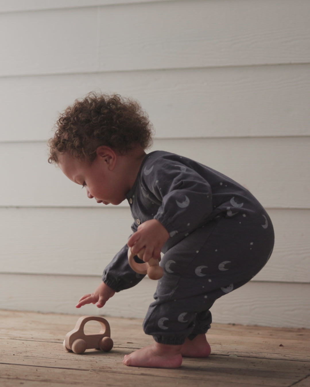 Henley Jumpsuit Moons