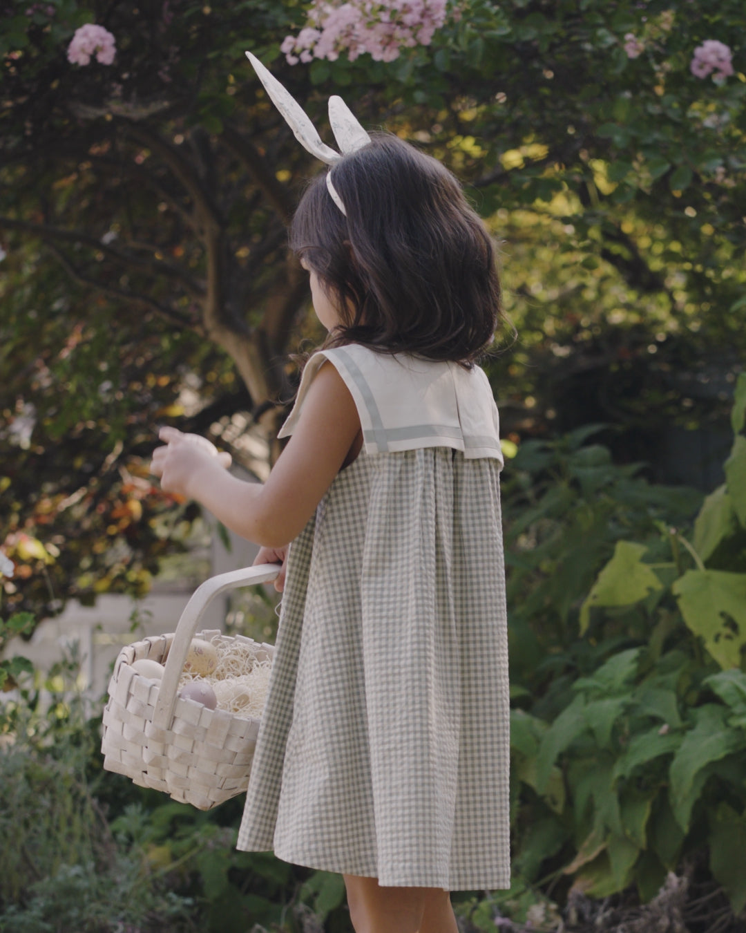 Robe Daisy à carreaux Eucalyptus