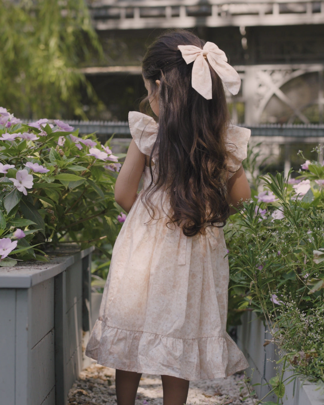 Robe Lucy Jardin de Pétales