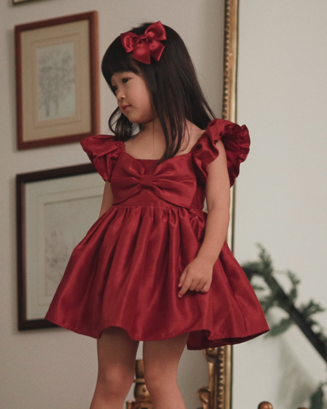 Madeline Dress Ruby