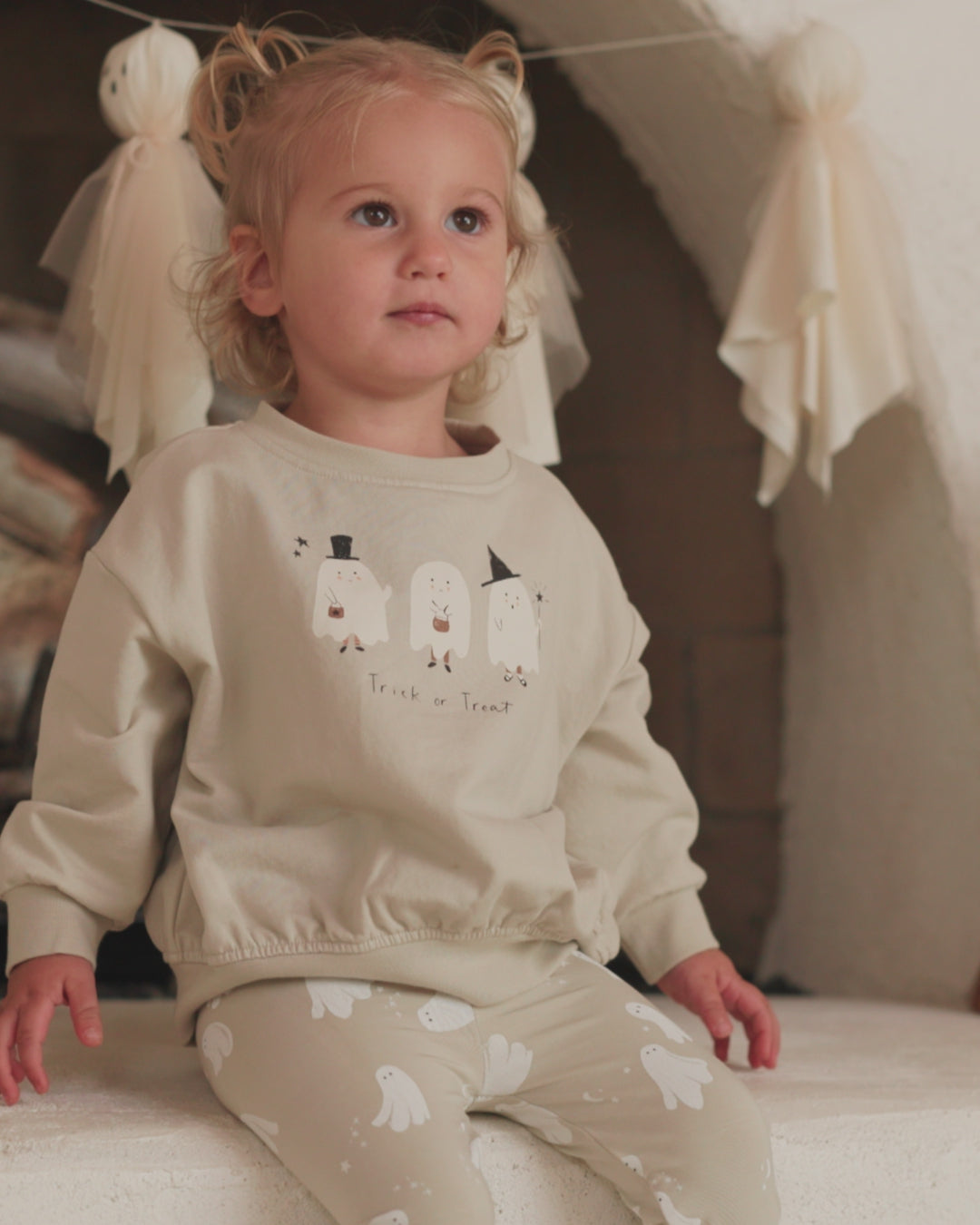 Sweat-shirt décontracté en molleton « Des bonbons ou un sort »