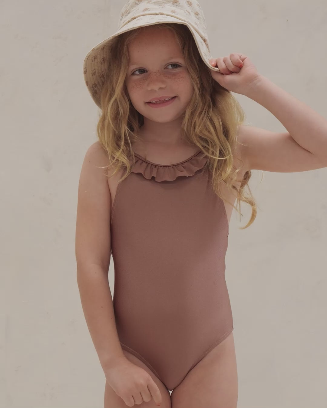 Arielle One-Piece || Mulberry Shimmer