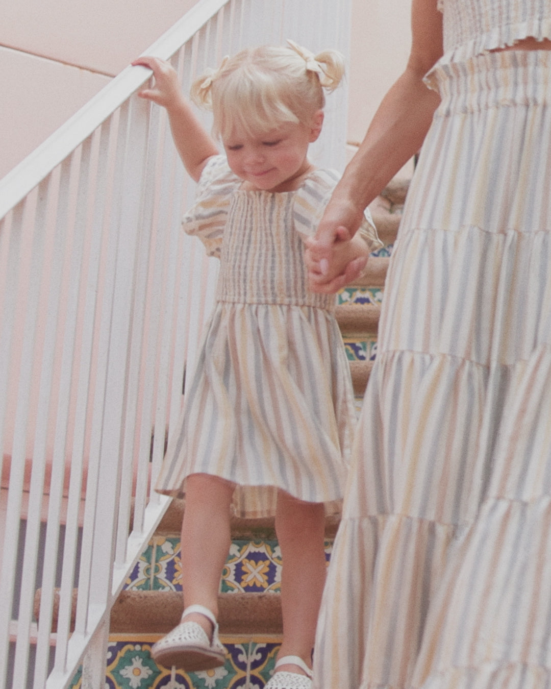 Lindsay Dress Valencia Stripe