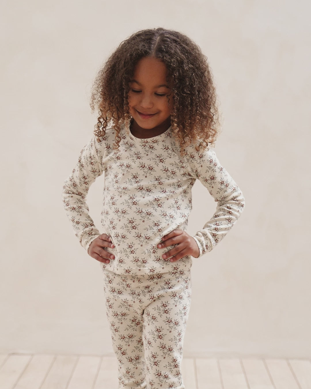 Long sleeve pajama set girl sale