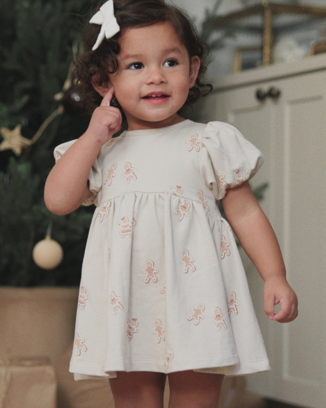 Darla Dress Gingerbread