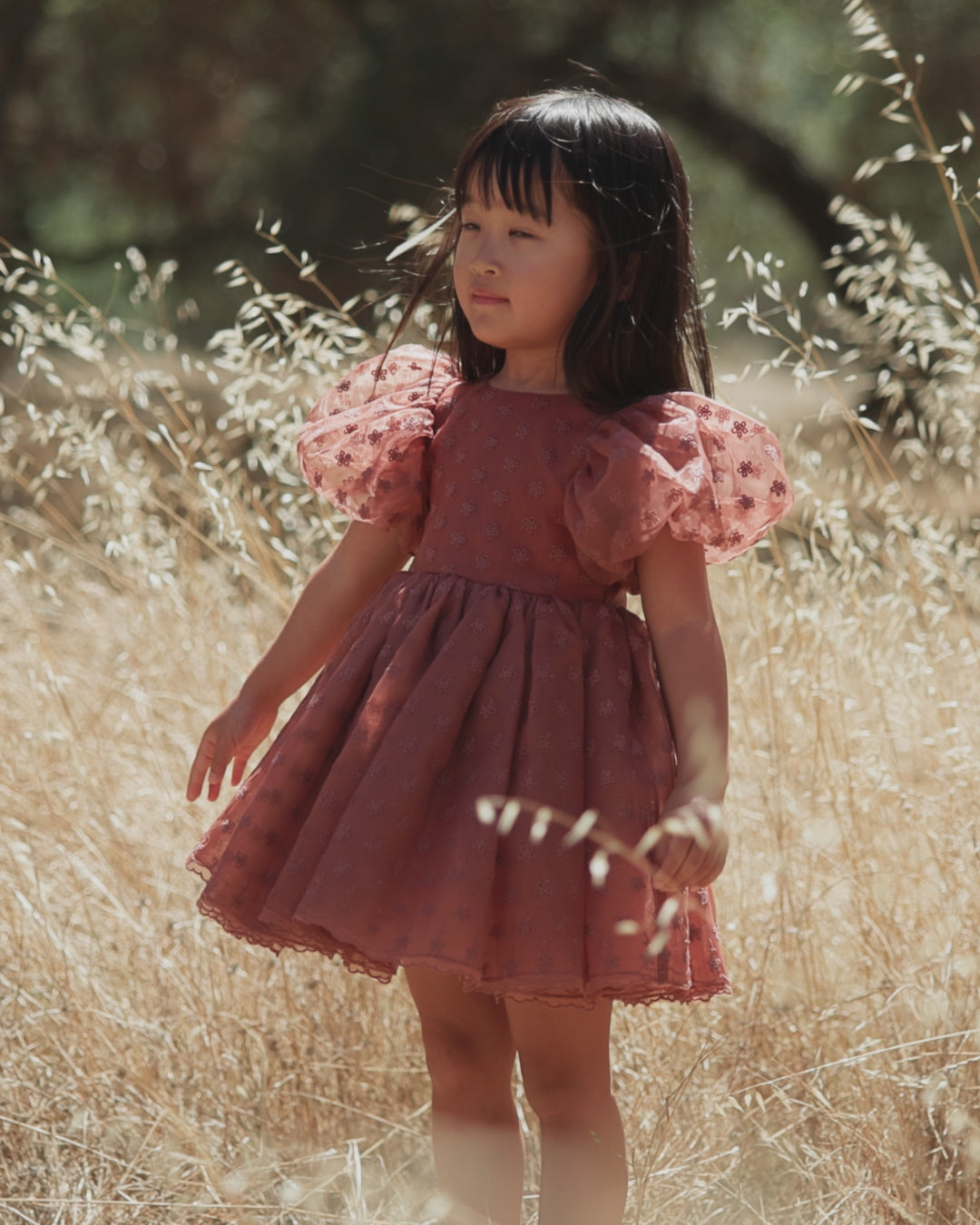 Robe Sofia, motif floral épicé