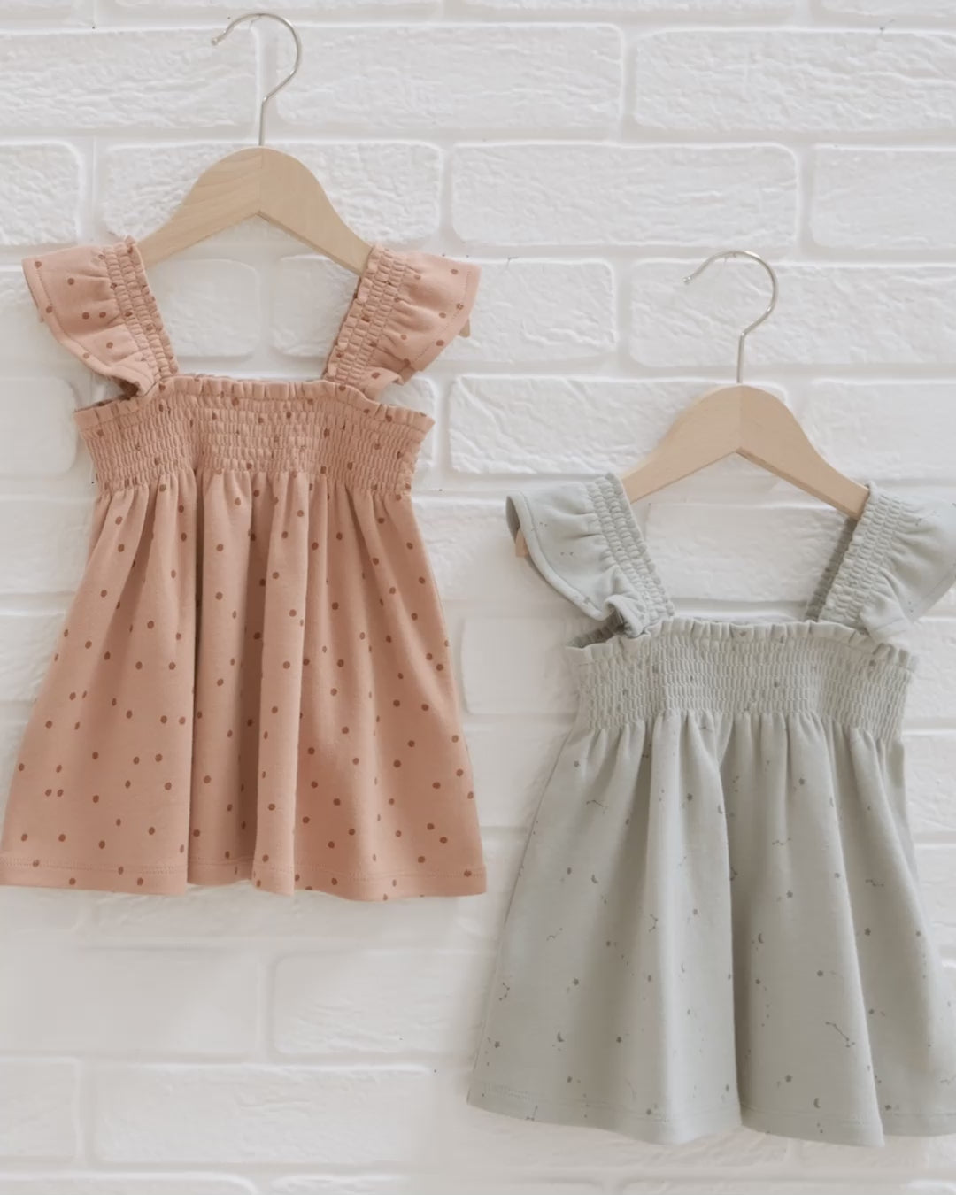 Smocked Jersey Dress || Constellations*